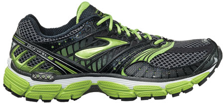 Brooks Glycerin 9 White Black Lime Heren Running Schoen koop je