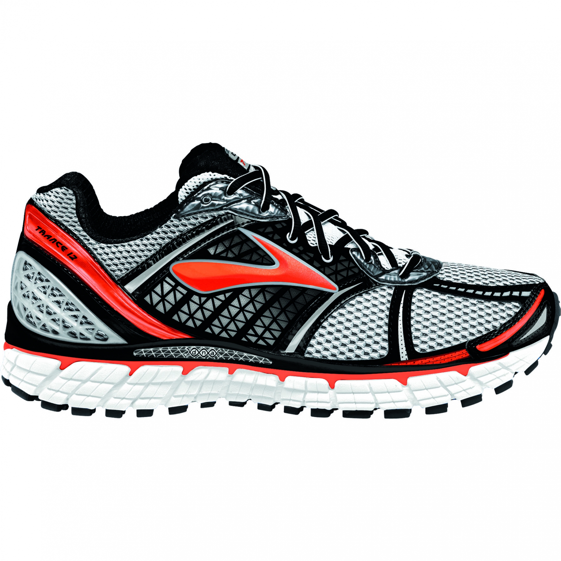 Brooks trance sales 12 mens white