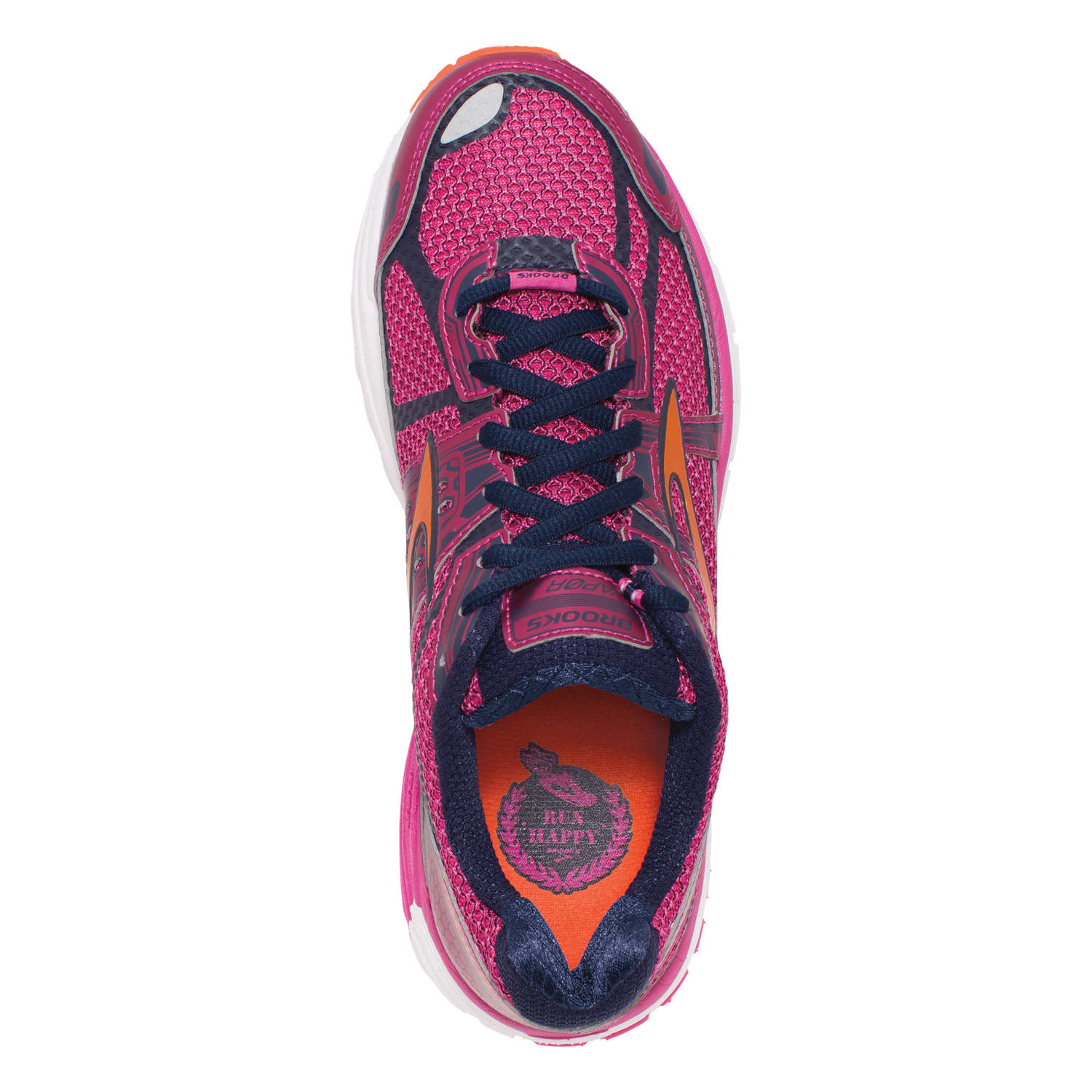 Brooks Vapor 3 Hardloopschoenen Roze/Blauw/Oranje Dames