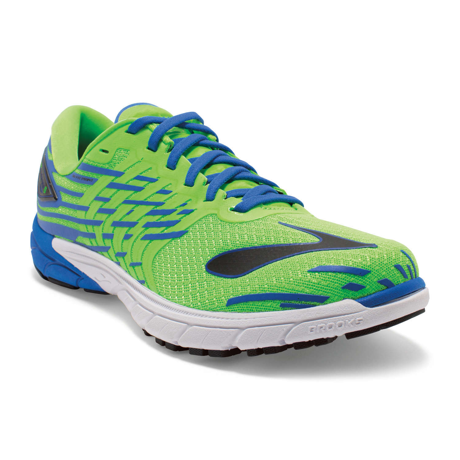 Brooks Purecadence 5 Hardloopschoenen Groen/Blauw/Zwart Heren