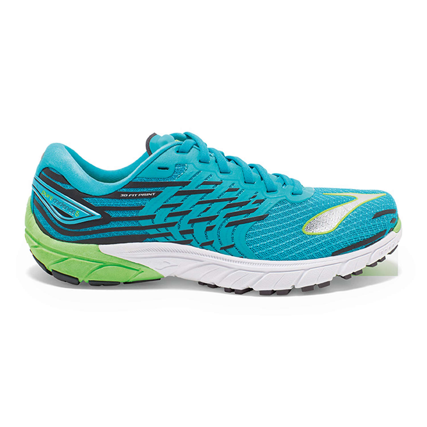 Brooks Purecadence 5 Hardloopschoenen Blauw/Groen/Grijs Dames