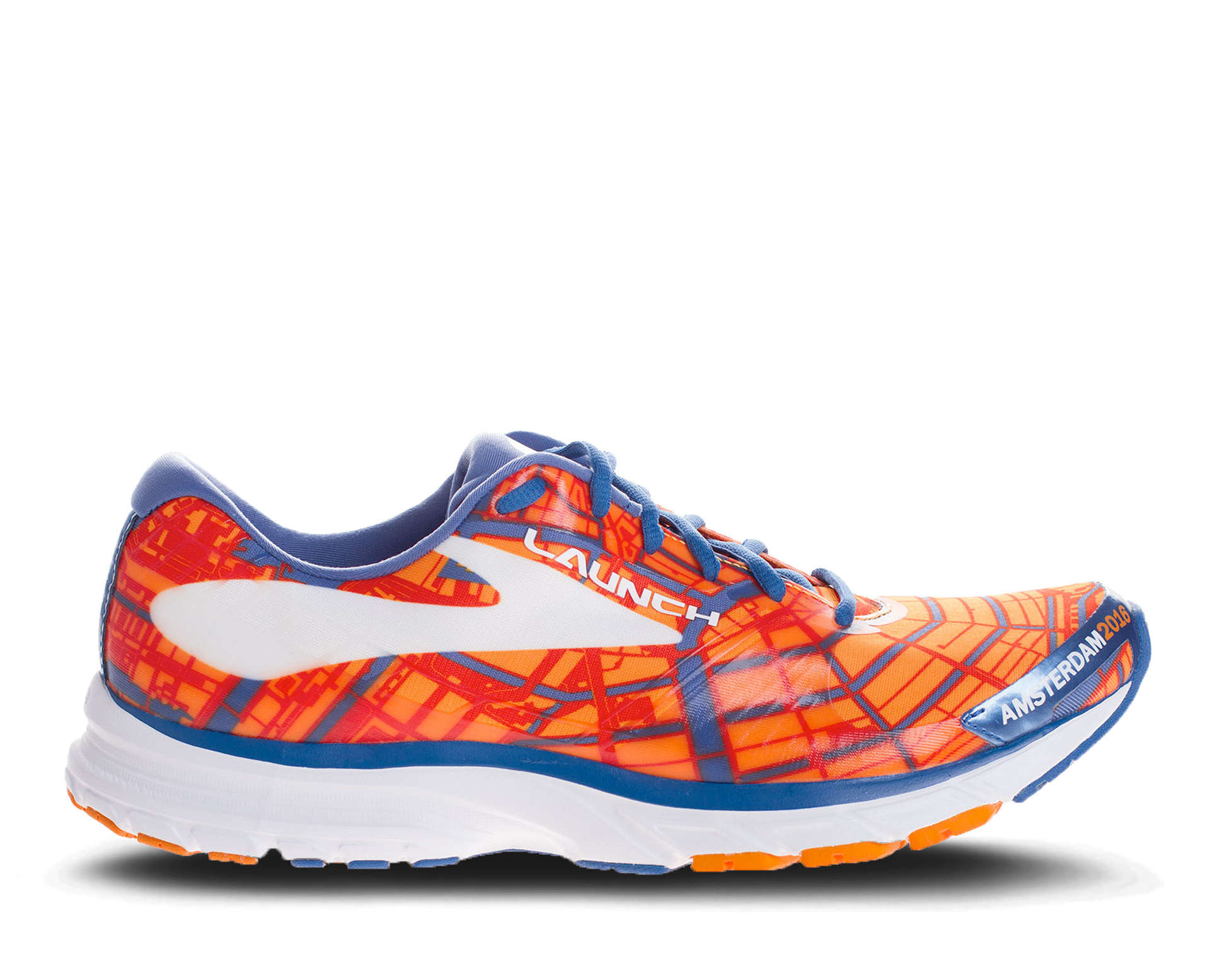 Brooks Launch 3 Amsterdam Limited Edition Hardloopschoenen Rood/Zwart Heren