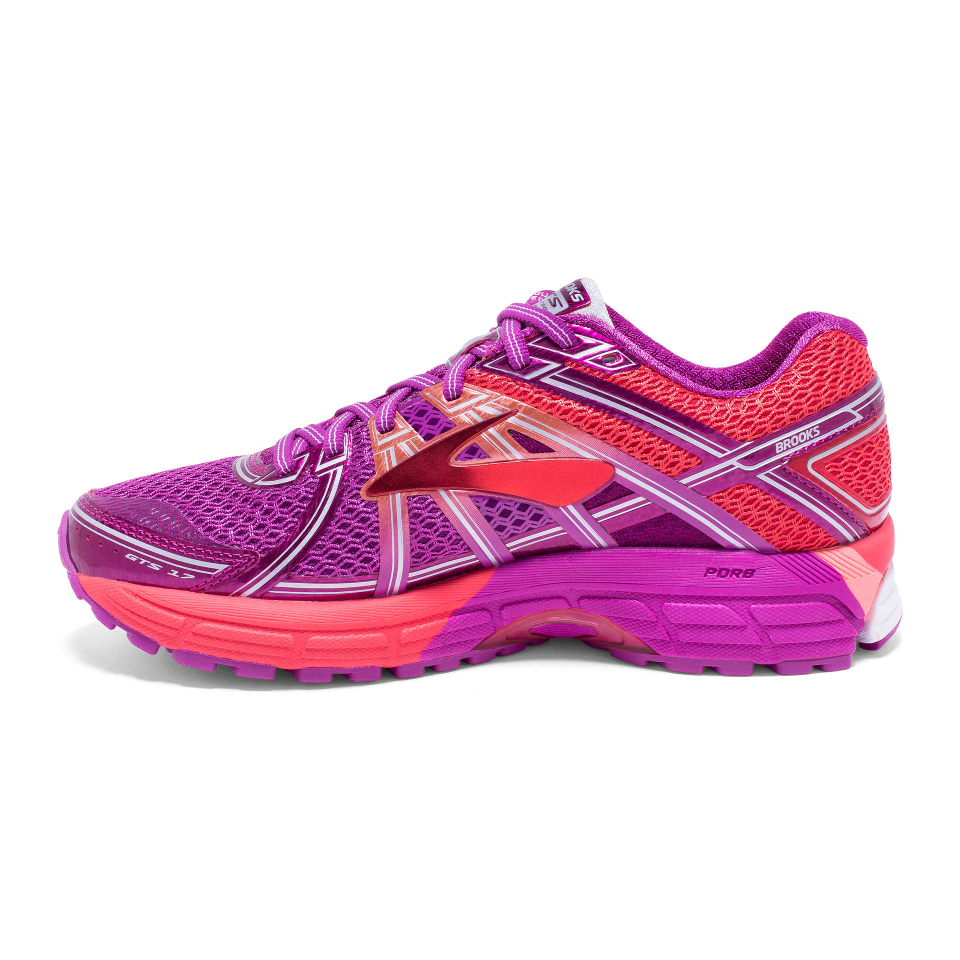 Brooks Adrenaline GTS 17 Hardloopschoenen Paars/Roze Dames