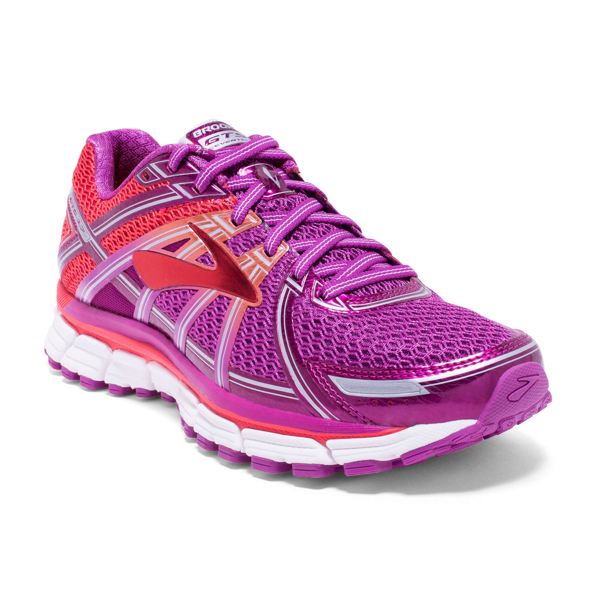 Brooks Adrenaline GTS 17 Hardloopschoenen Paars/Roze Dames