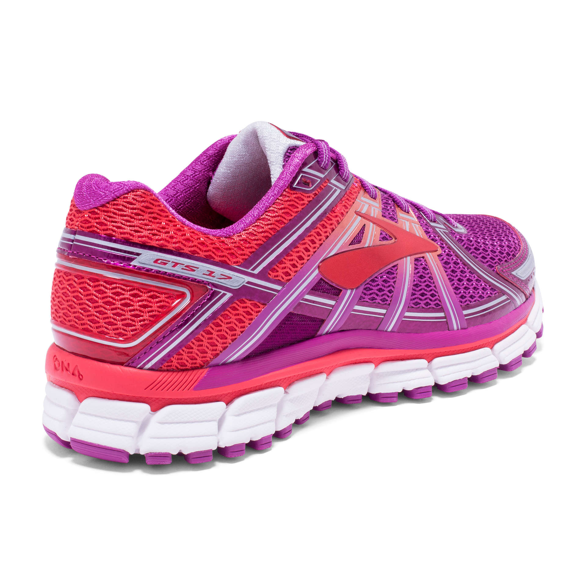 Brooks Adrenaline GTS 17 Hardloopschoenen Paars/Roze Dames