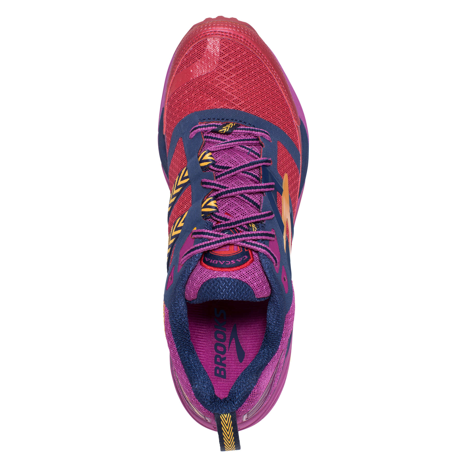 Brooks Cascadia 12 Trail Hardloopschoenen Paars/Roze/Blauw Dames