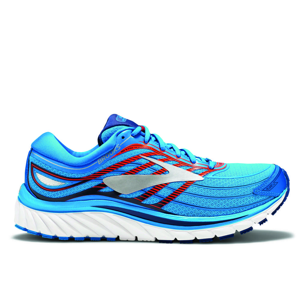 Brooks Glycerin 15 Hardloopschoenen Blauw/Rood/Wit Heren