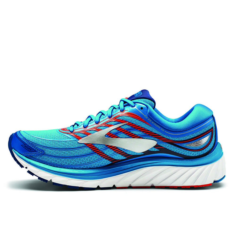 Brooks Glycerin 15 Hardloopschoenen Blauw/Rood/Wit Heren