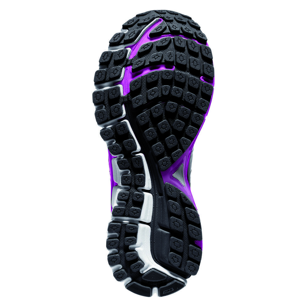 Brooks Adrenaline GTS 17 Hardloopschoenen Zwart/Paars Dames