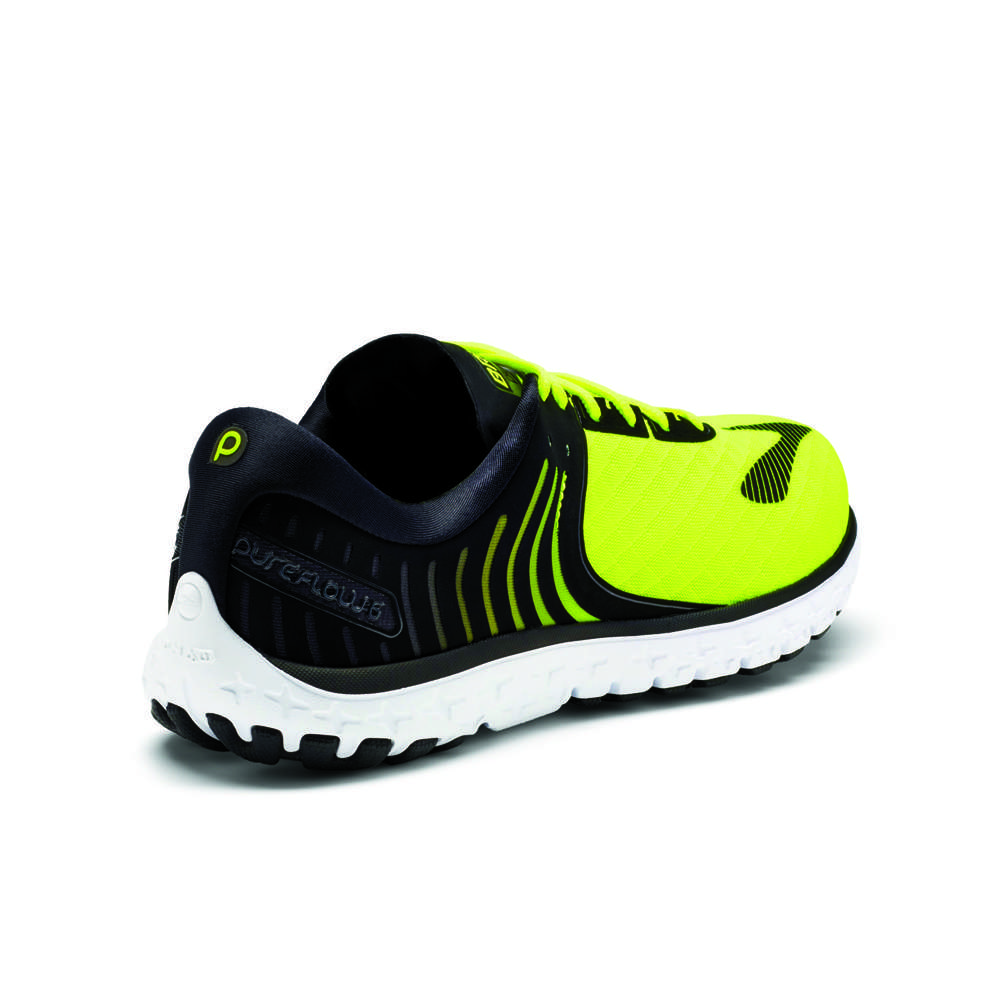 Brooks PureFlow 6 Hardoopschoenen Groen/Zwart/Wit Heren