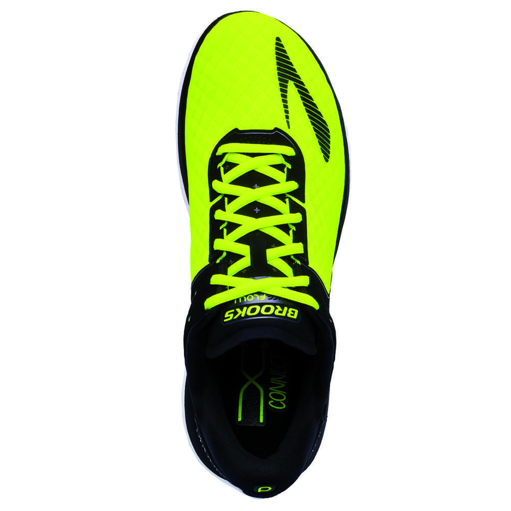 Brooks PureFlow 6 Hardoopschoenen Groen/Zwart/Wit Heren