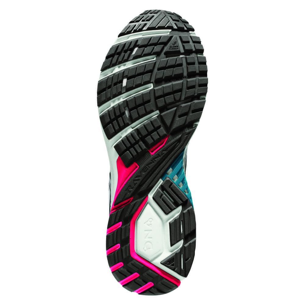 Brooks Ravenna 8 Hardloopschoenen Roze/Zwart/Blauw Dames