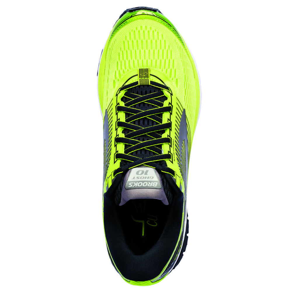 Brooks Ghost 10 Hardloopschoenen Groen/Zwart Heren