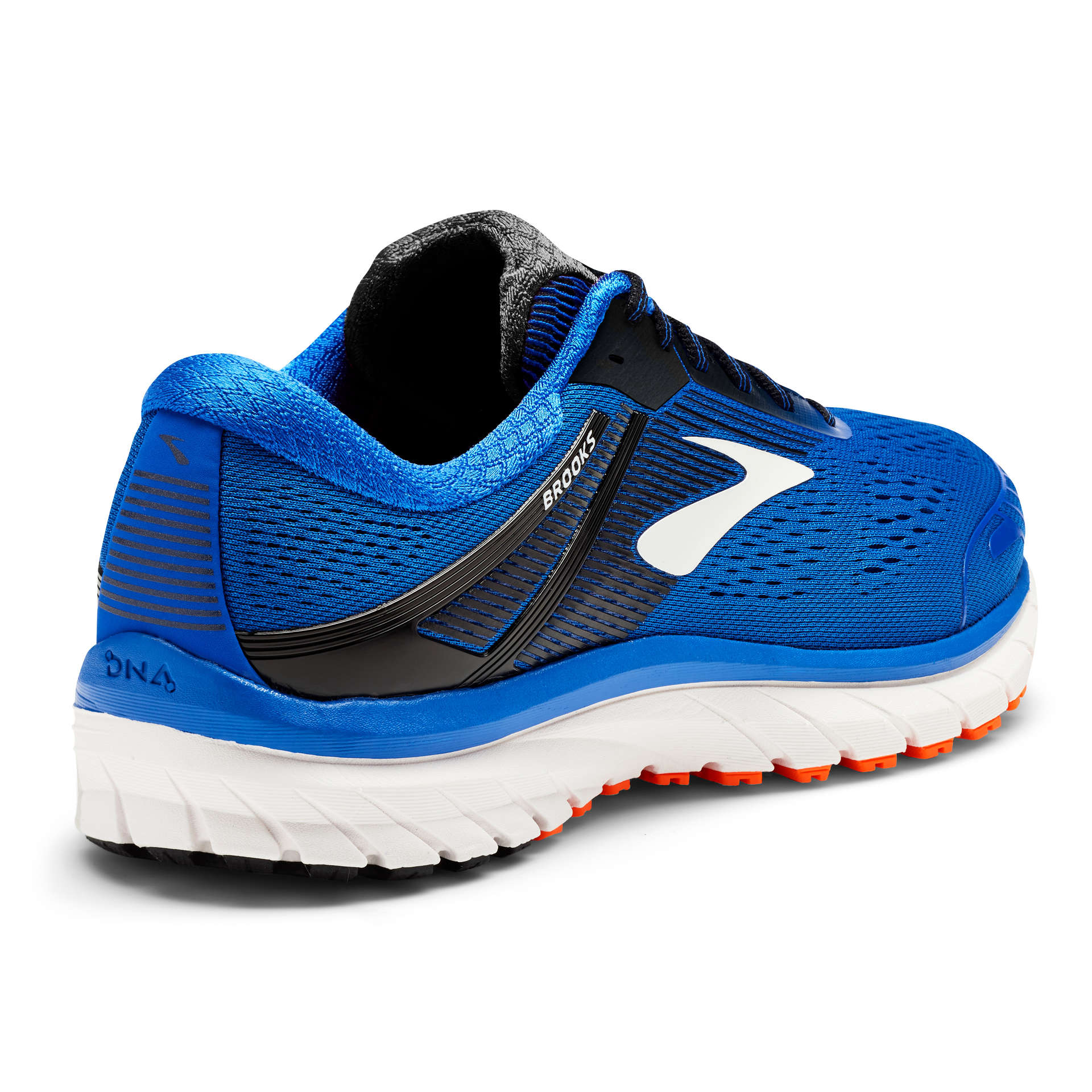 Brooks Adrenaline GTS 18 Hardloopschoenen Blauw/Zwart/Oranje Heren