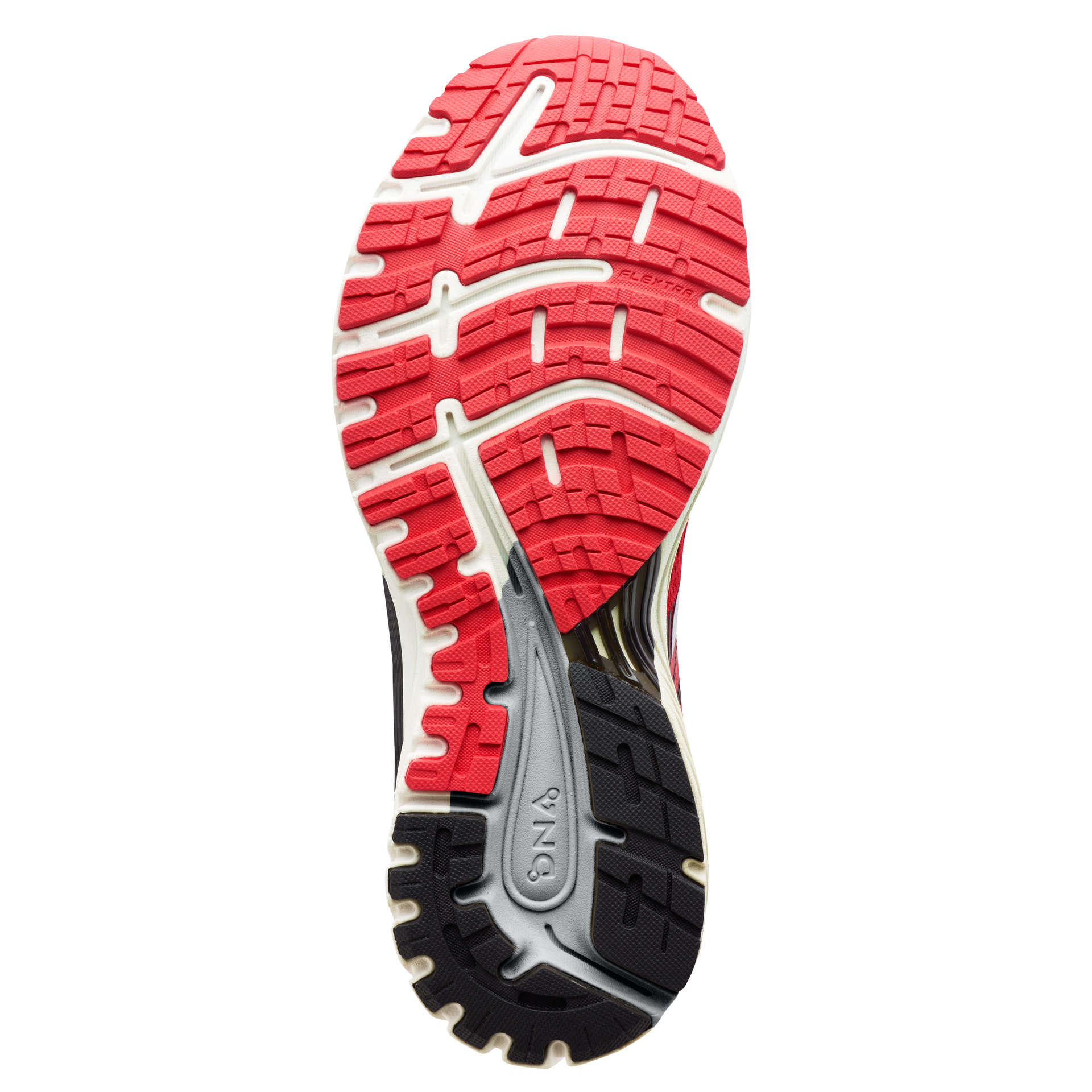 Brooks Adrenaline GTS 18 Hardloopschoenen Rood/Zwart/Zilver Heren