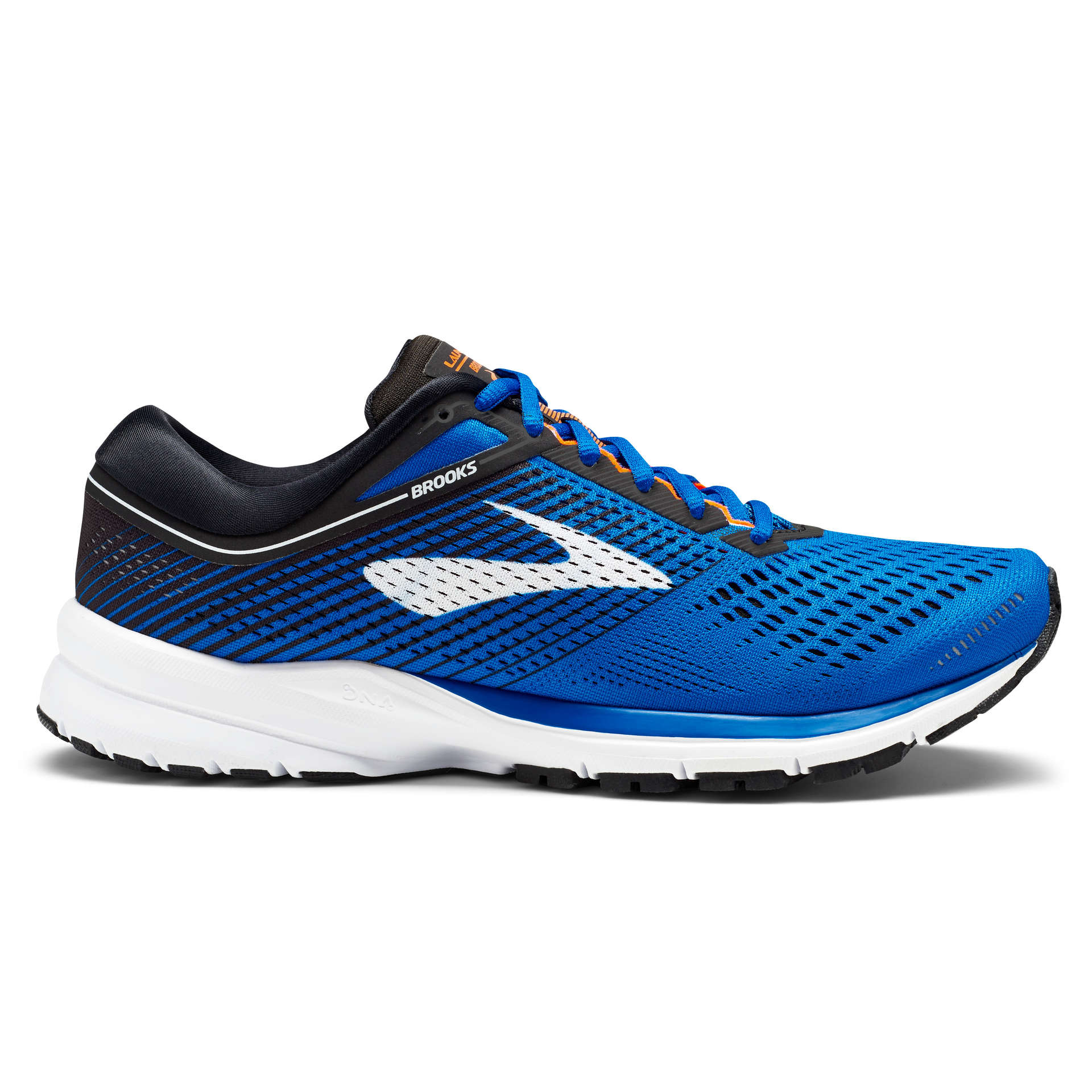Brooks Launch 5 Hardloopschoenen Blauw Zwart Heren koop je bij