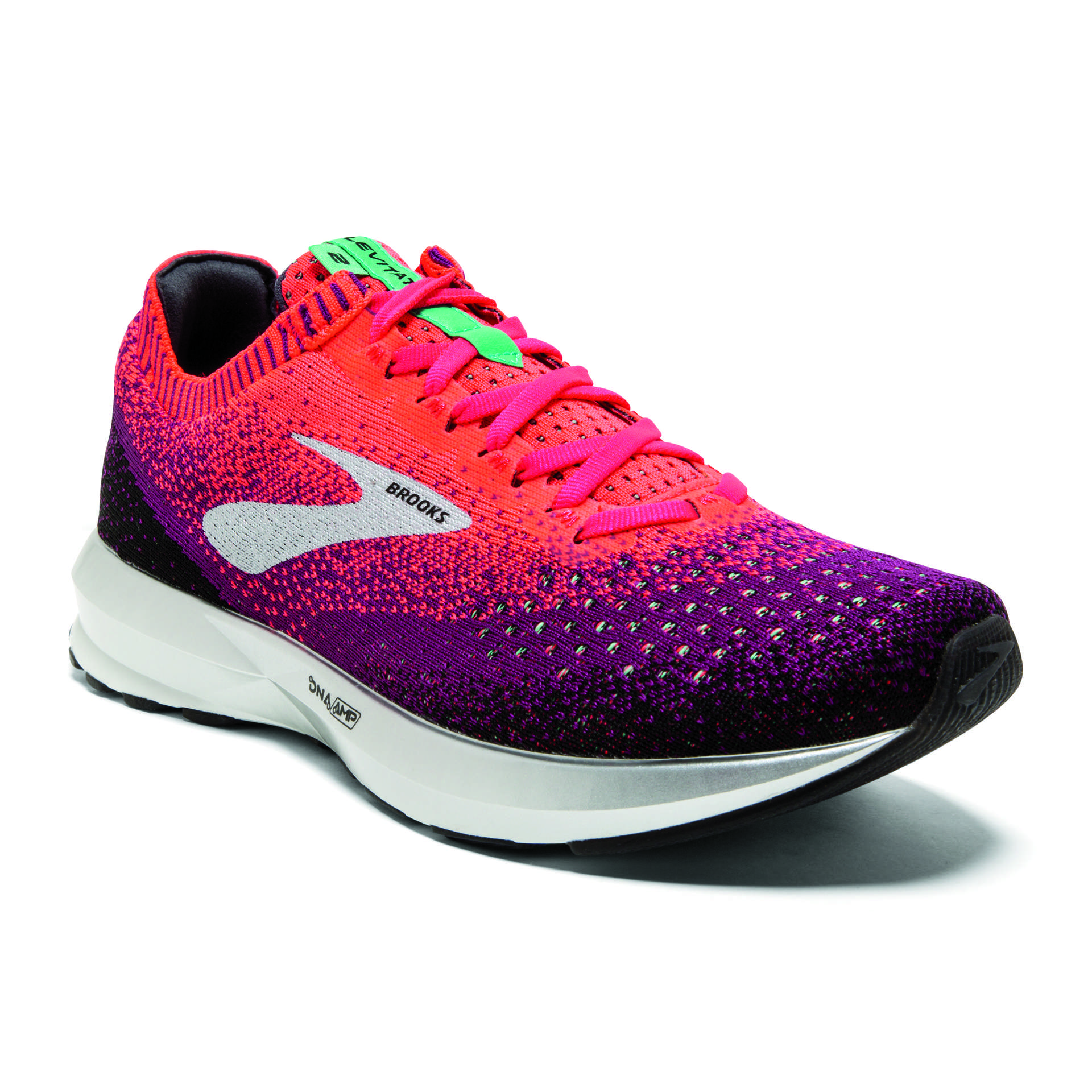 Brooks Levitate 2 Hardloopschoenen Roze/Zwart Dames