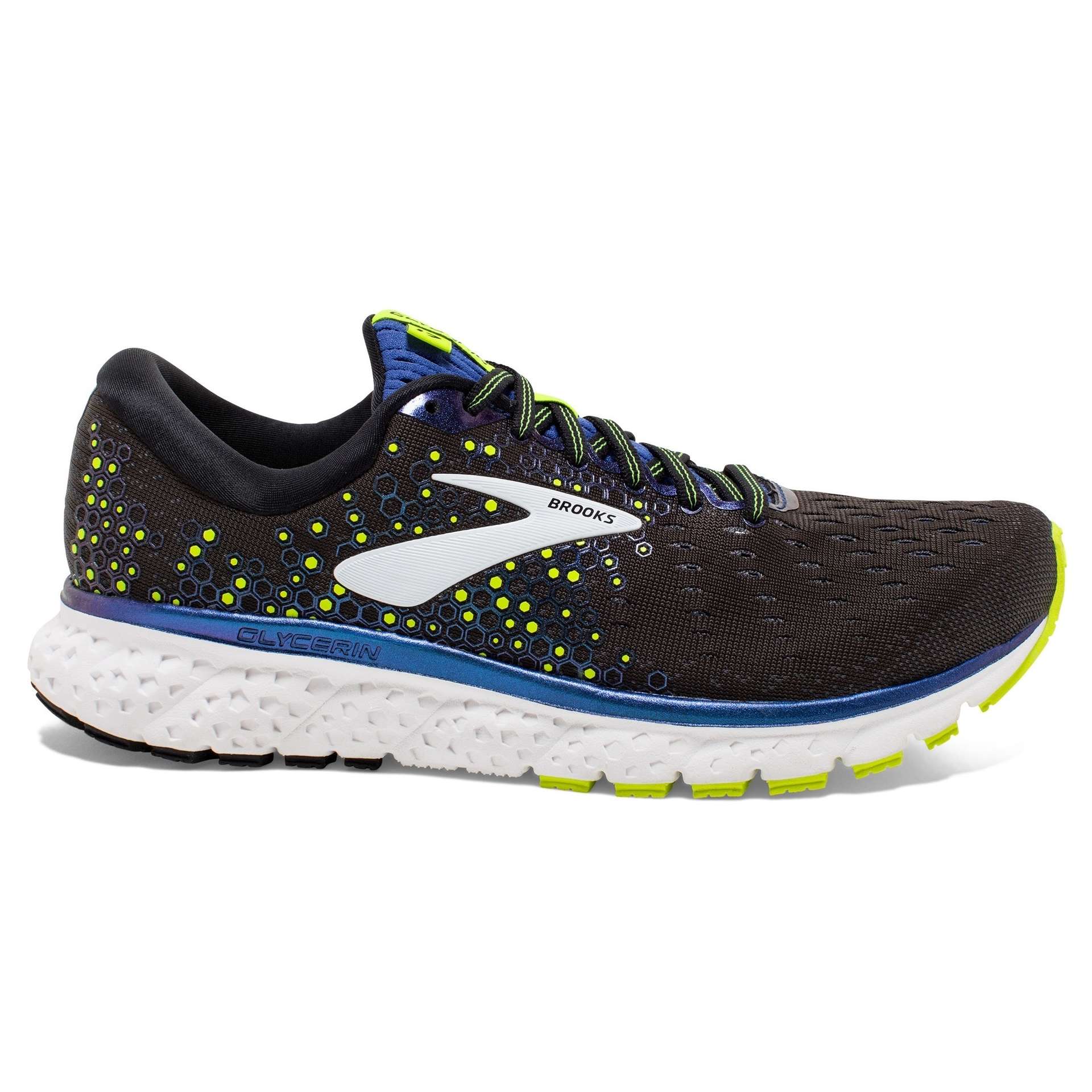 Brooks Glycerin 17 Hardloopschoenen Zwart/Blauw Heren