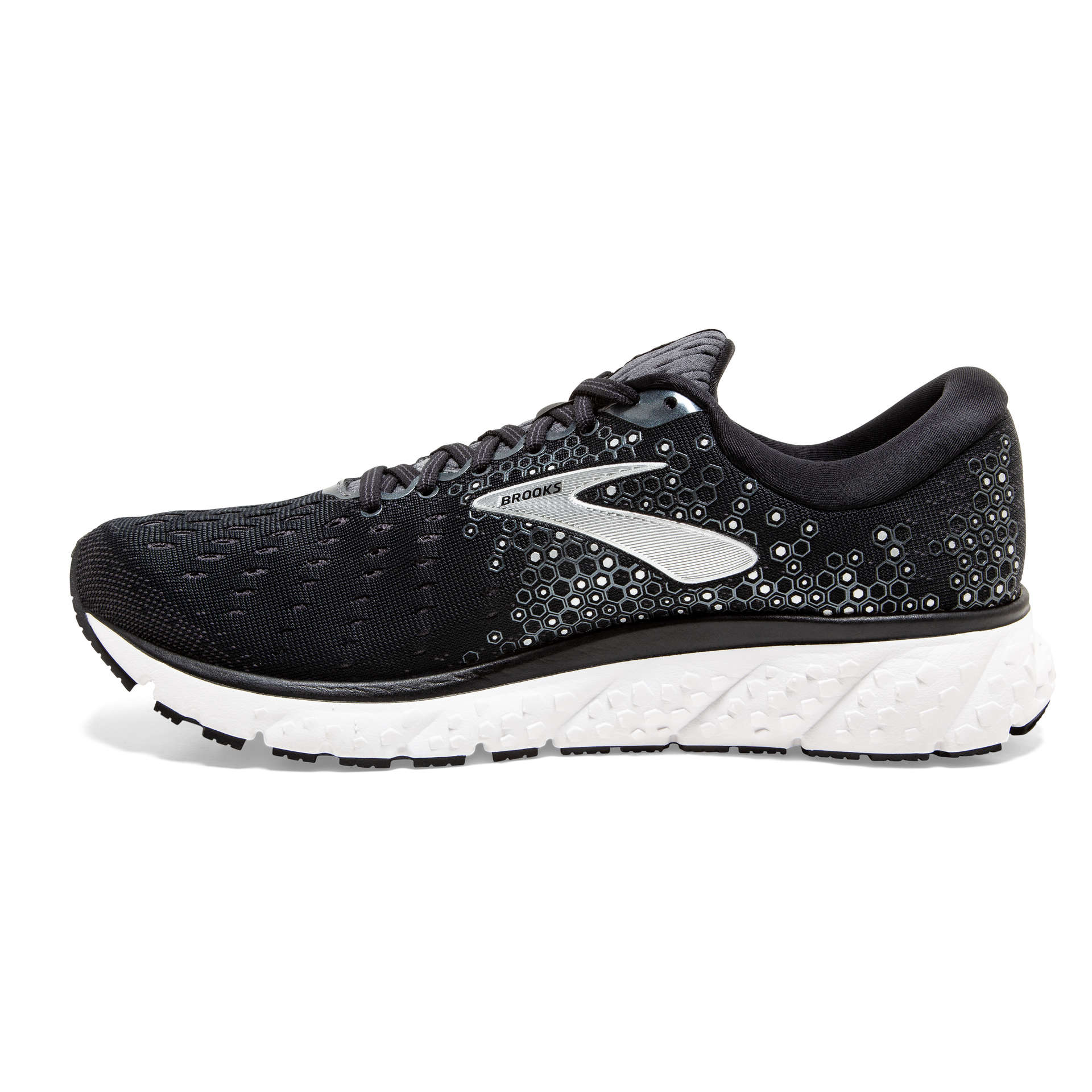 Brooks Glycerin 17 Hardloopschoenen Zwart/Wit Heren