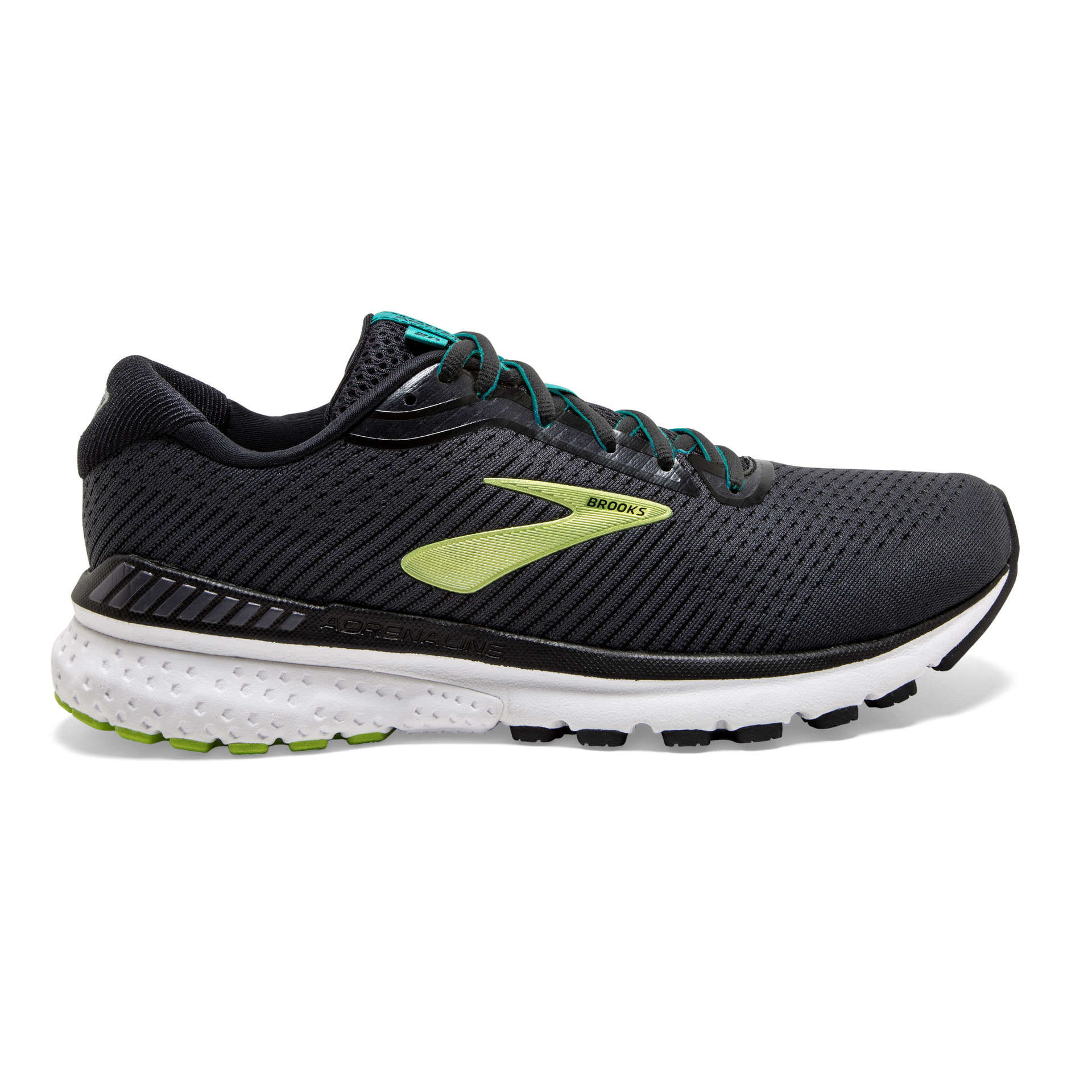 Brooks Adrenaline GTS 20 Hardloopschoenen Zwart/Wit Heren