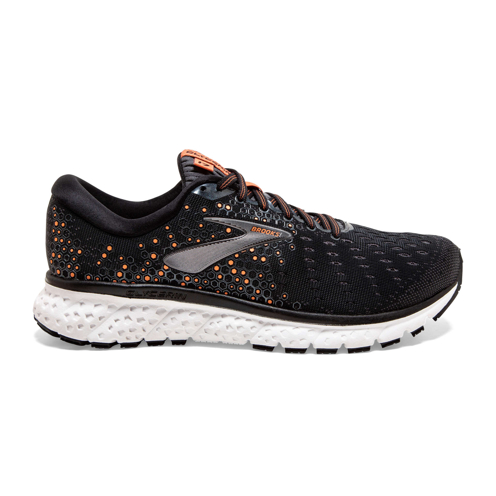 Glycerin 17 Hardloopschoenen Zwart Oranje Dames