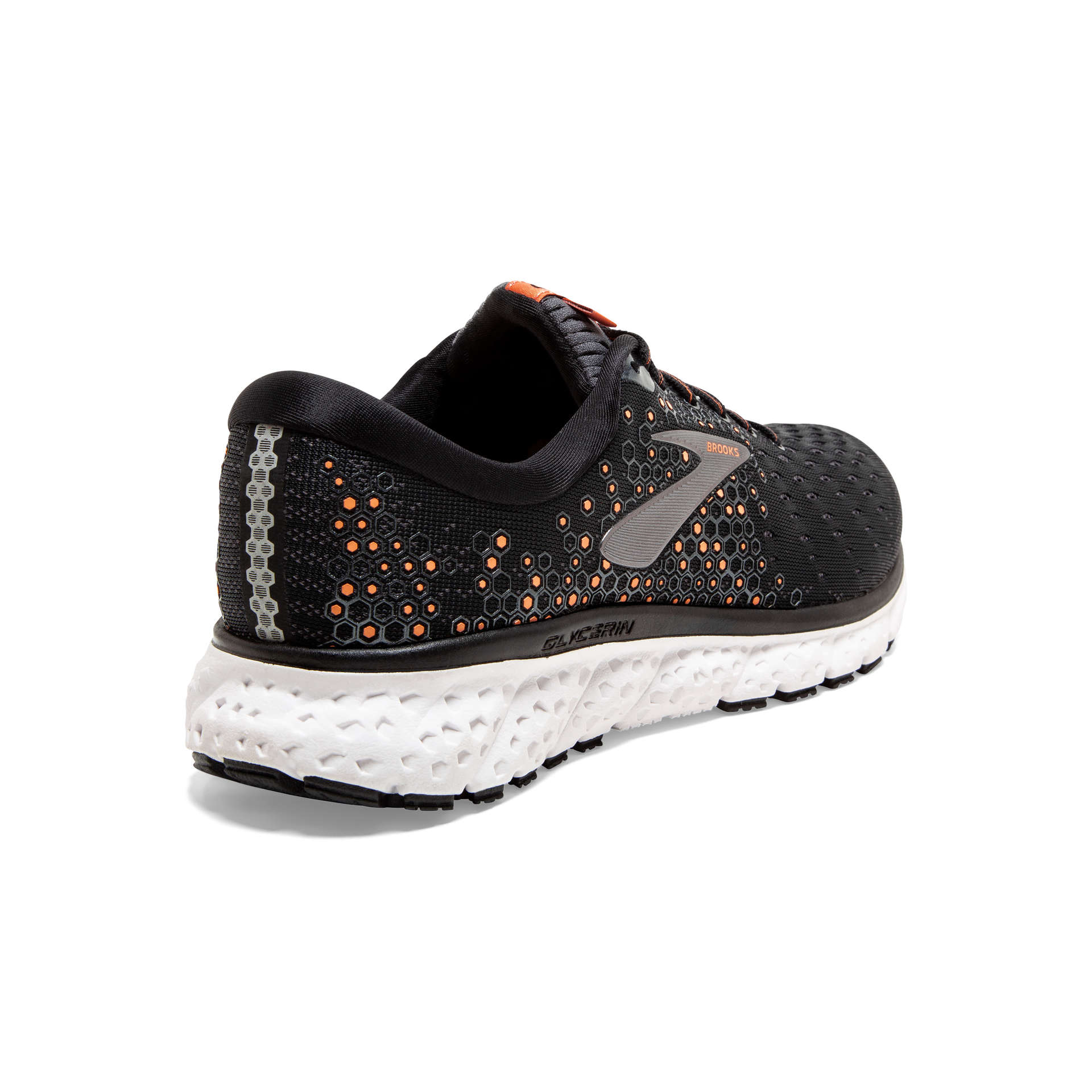 Brooks Glycerin 17 Hardloopschoenen Zwart/Oranje Dames