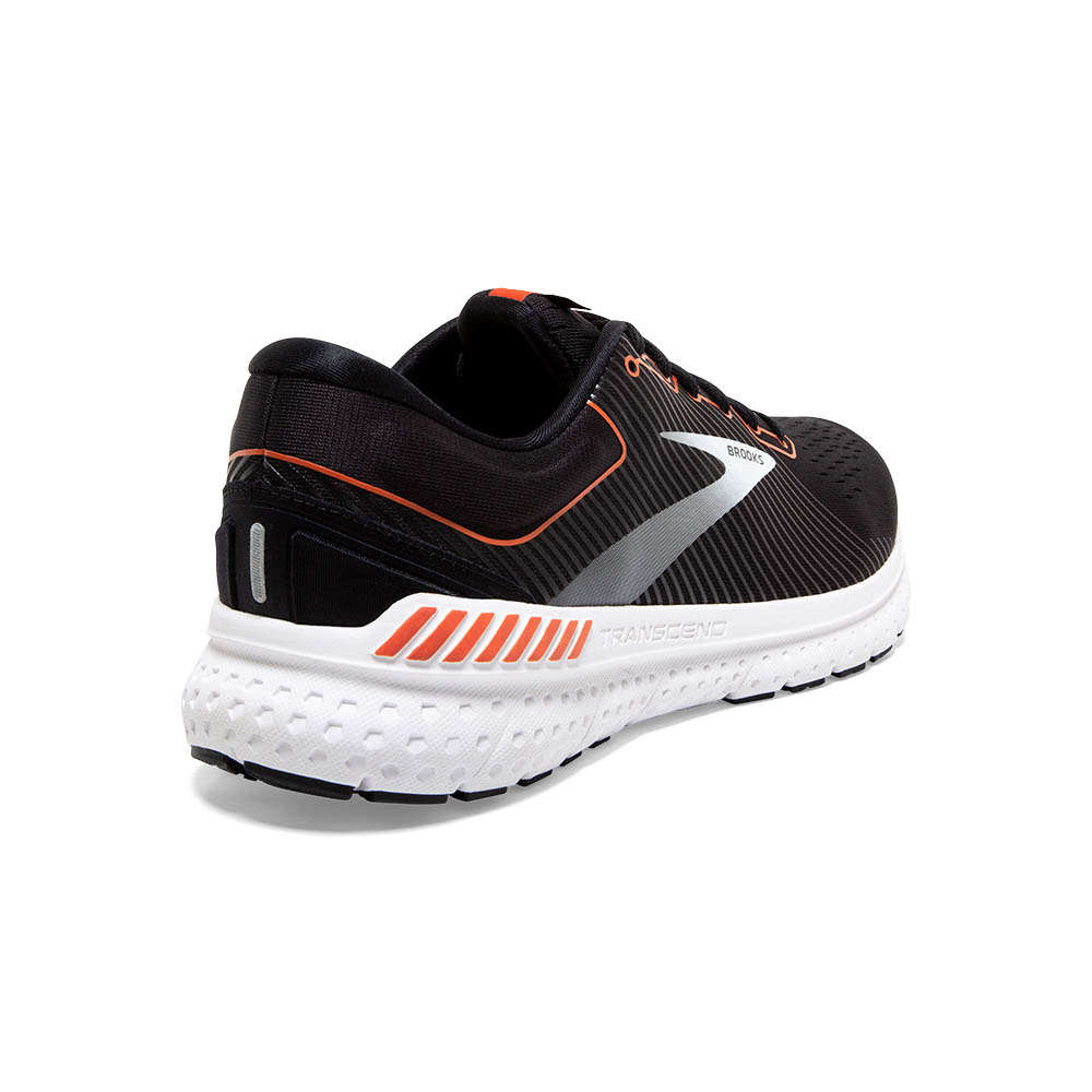Brooks Transcend 7 Hardloopschoenen Zwart/Rood/Wit Heren koop je bij  Futurumshop.nl
