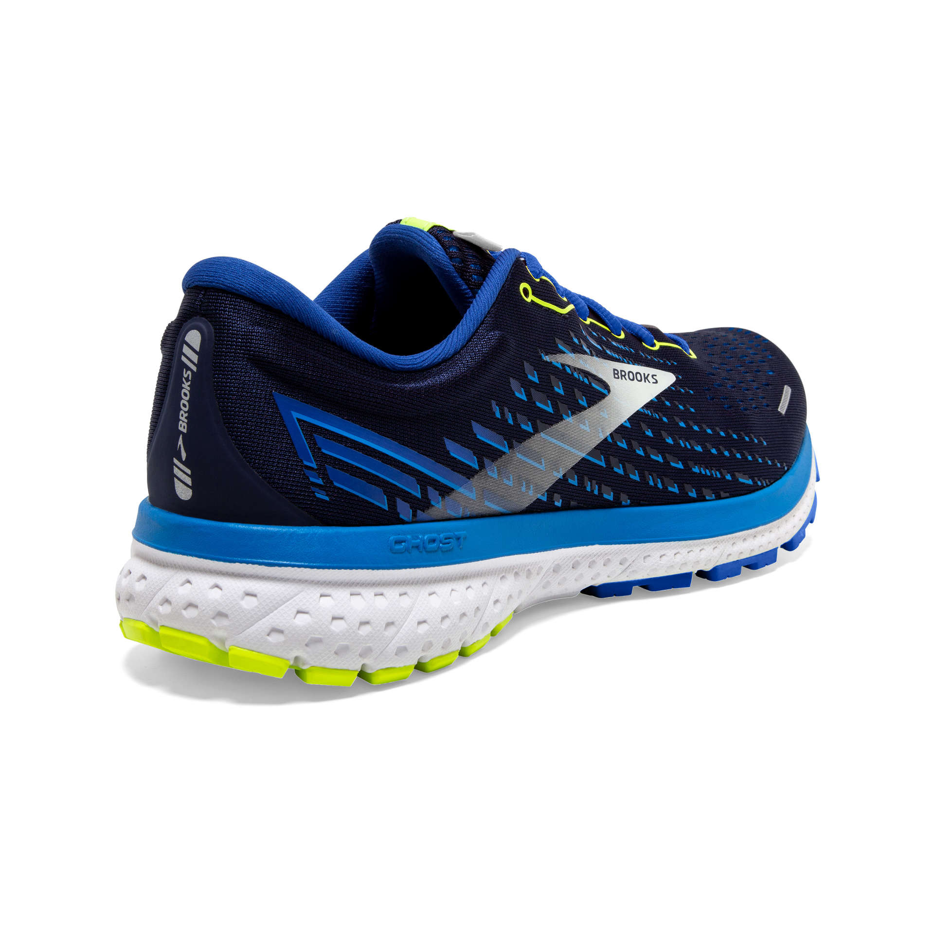 Brooks Ghost 13 Hardloopschoenen Donkerblauw/Blauw/Groen Heren