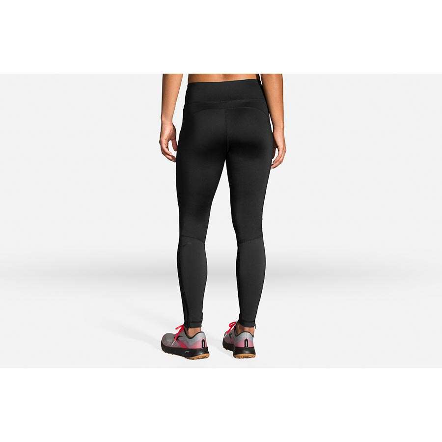 Brooks Switch Hybrid Hardloopbroek Lang Zwart Dames