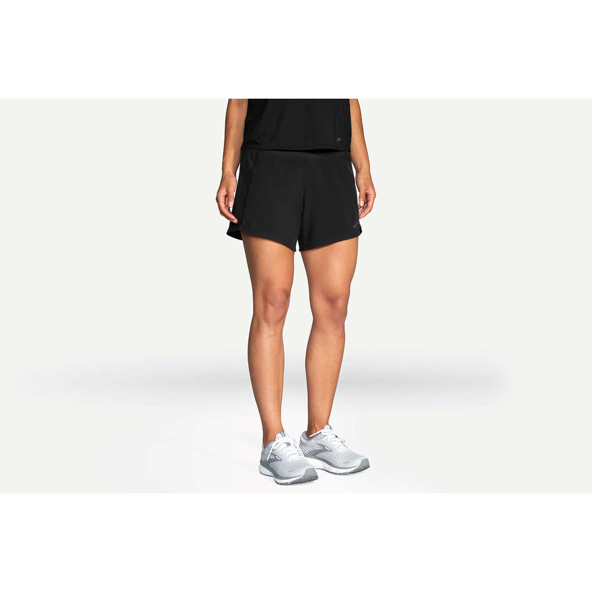 Brooks Chaser 5" Hardloopbroek Kort Zwart Dames