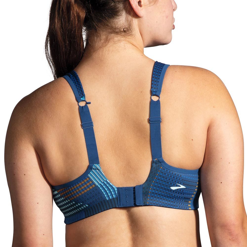 Brooks Drive Convertible Run Bra Sport Beha Blauw/Grijs Dames