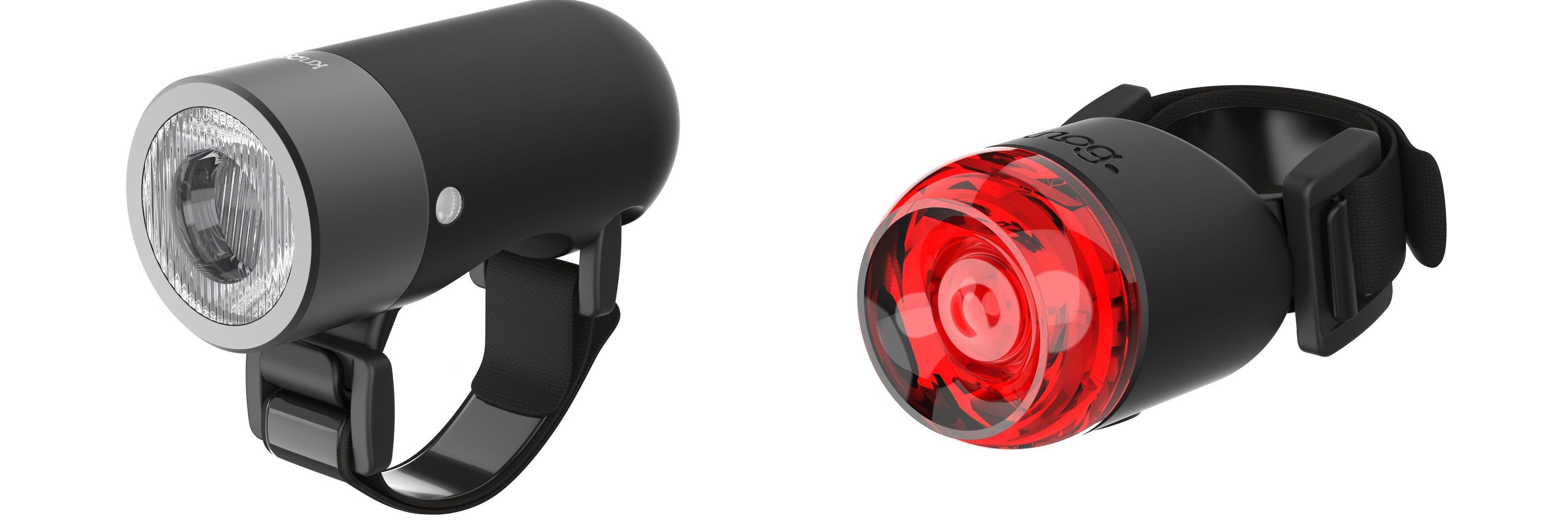 Knog Plug Twinpack Verlichtingsset Zwart