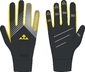 Nathan Bronco Handschoenen Zwart/Geel