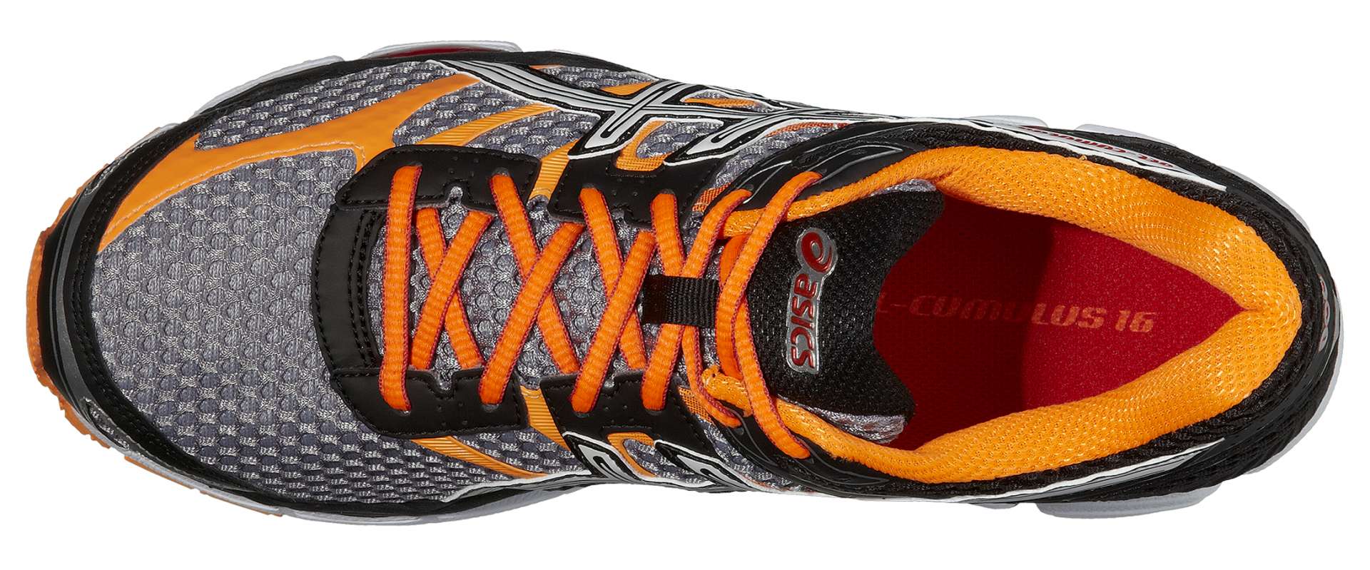 Gel Cumulus 16 Hardloopschoenen Oranje Zwart Heren