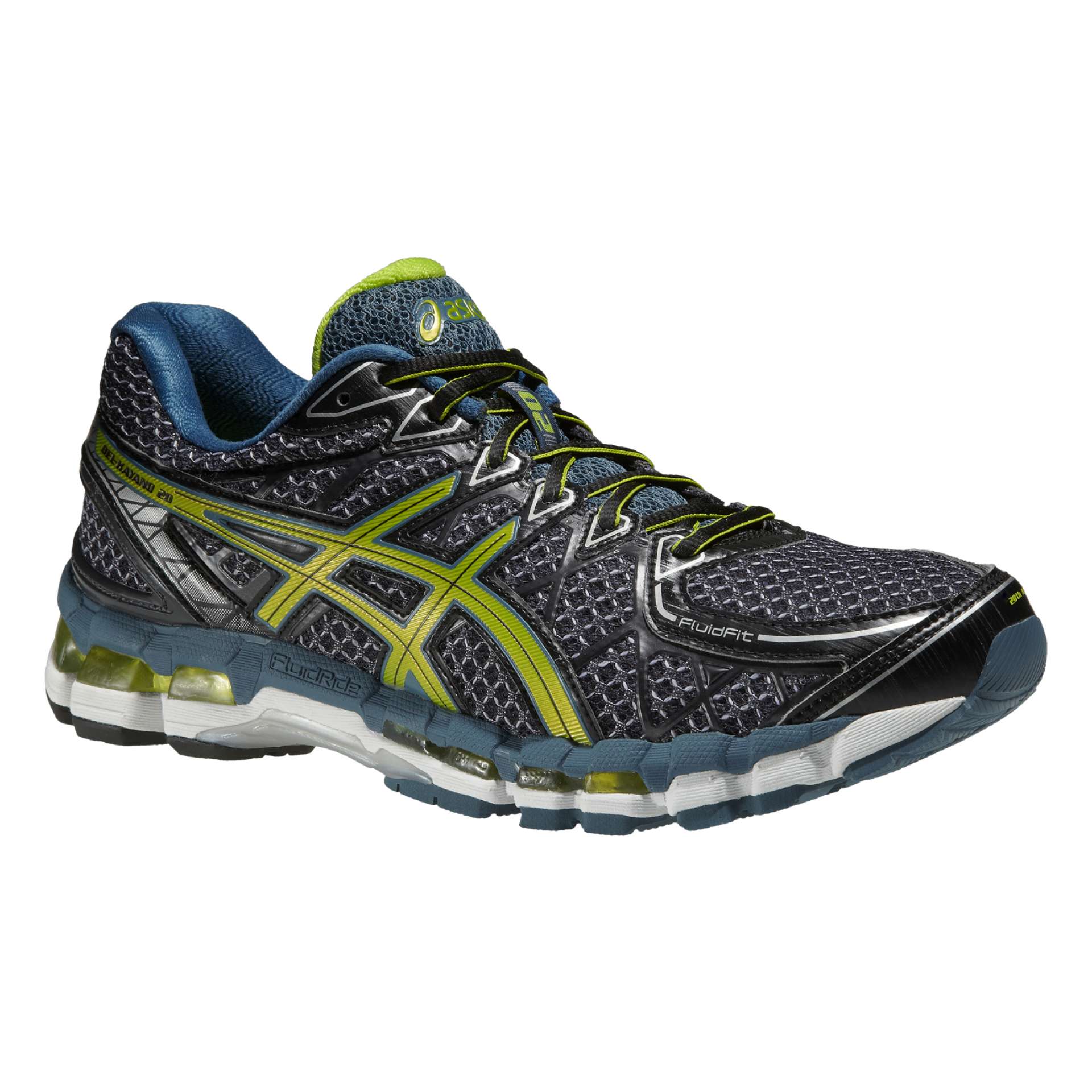 Asics gel kayano 20 mens green discount