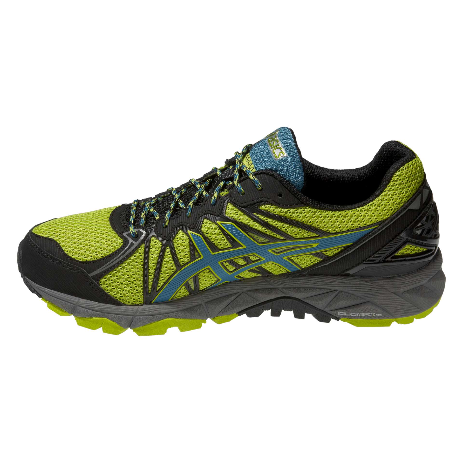ASICS Gel FujiTrabuco 3 Trail Hardloopschoenen Groen/Zwart/Blauw Heren koop  je bij Futurumshop.nl