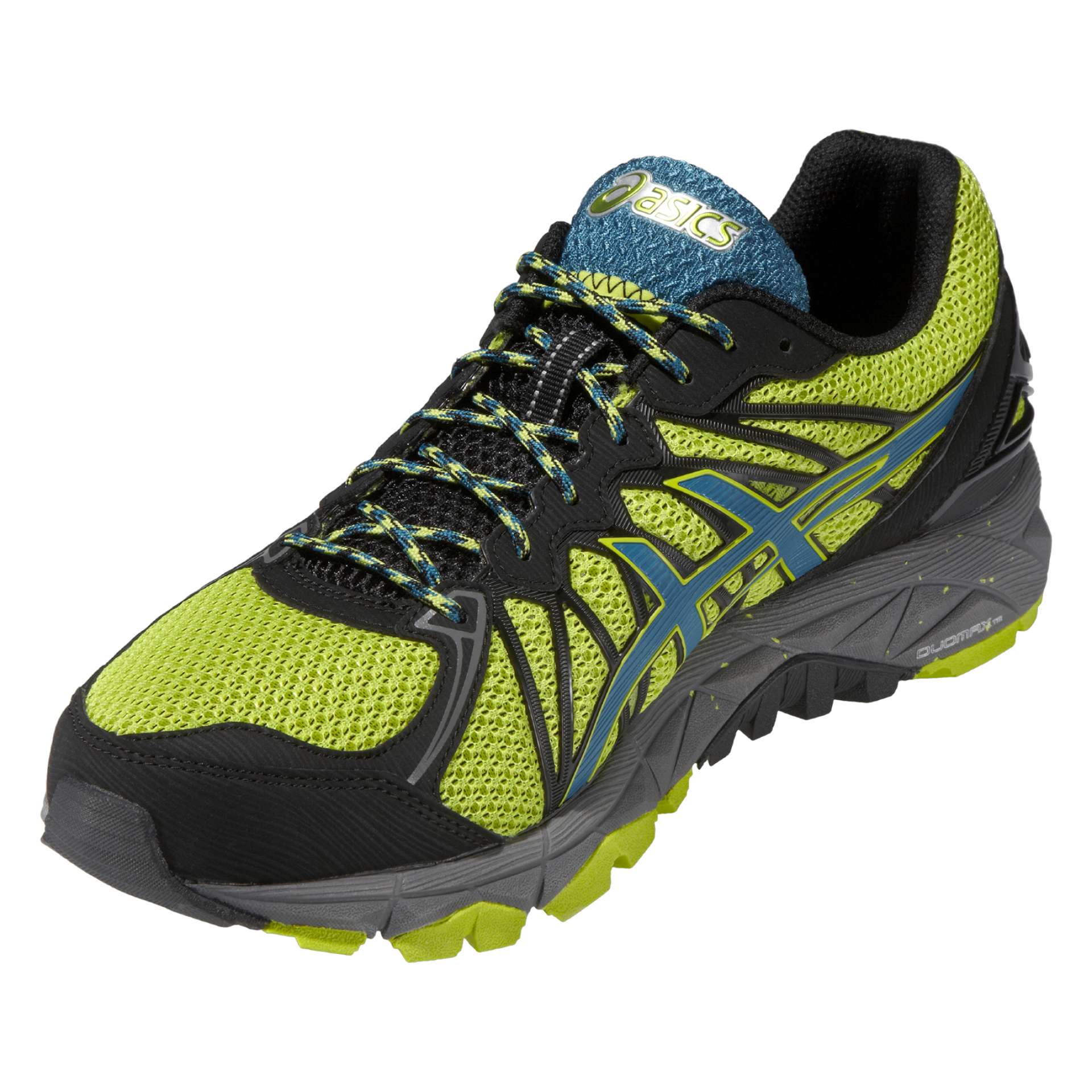 ASICS Gel FujiTrabuco 3 Trail Hardloopschoenen Groen/Zwart/Blauw Heren koop  je bij Futurumshop.nl