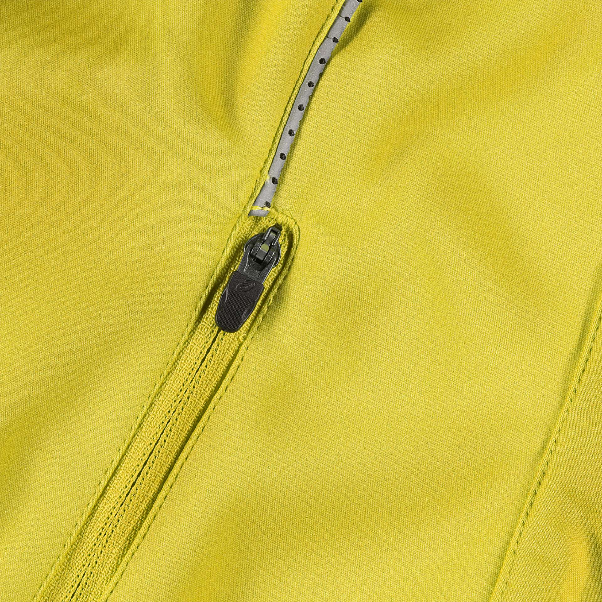 geel hardloopjack dames