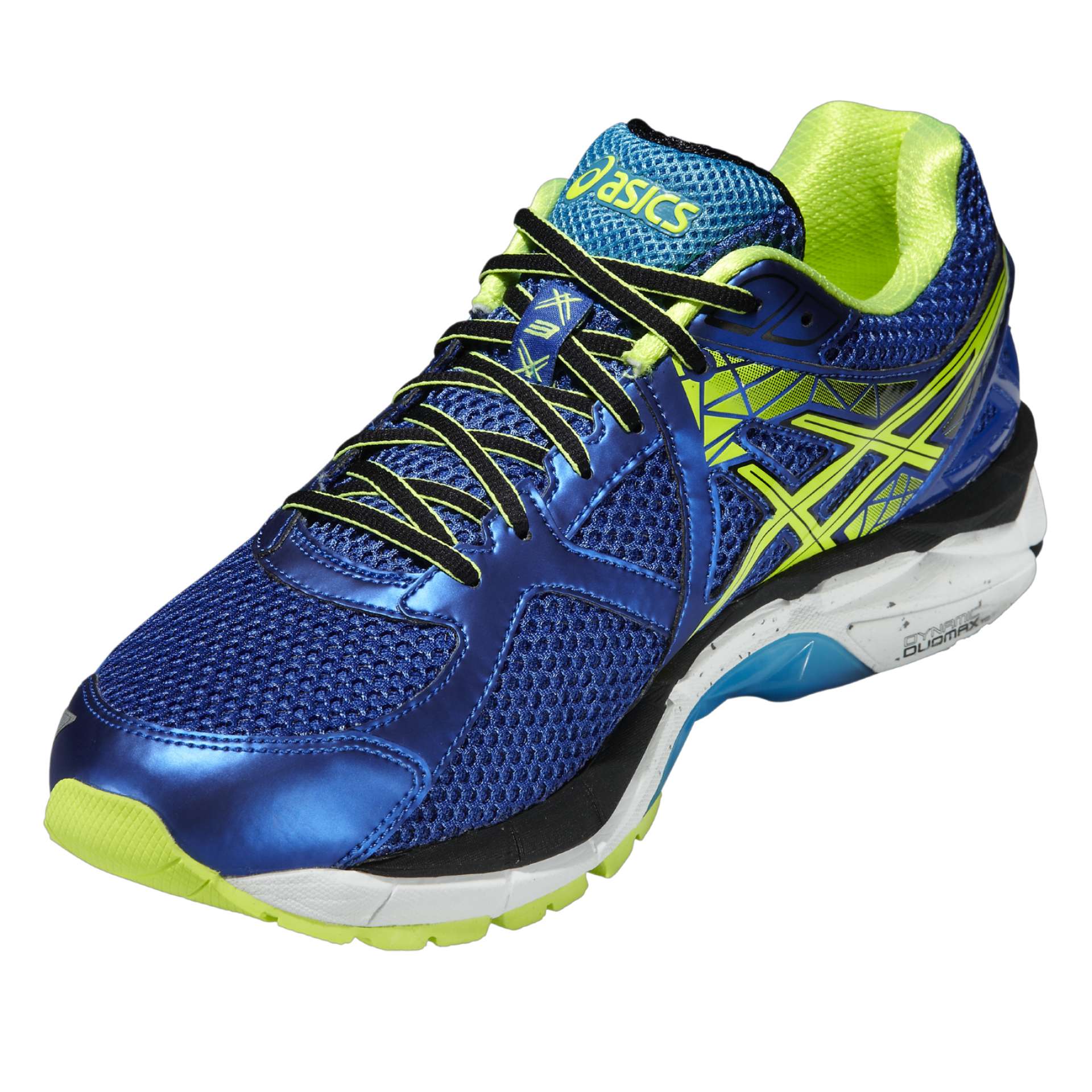 ASICS GT 2000 3 Hardloopschoenen Blauw Geel Heren koop je bij Futurumshop
