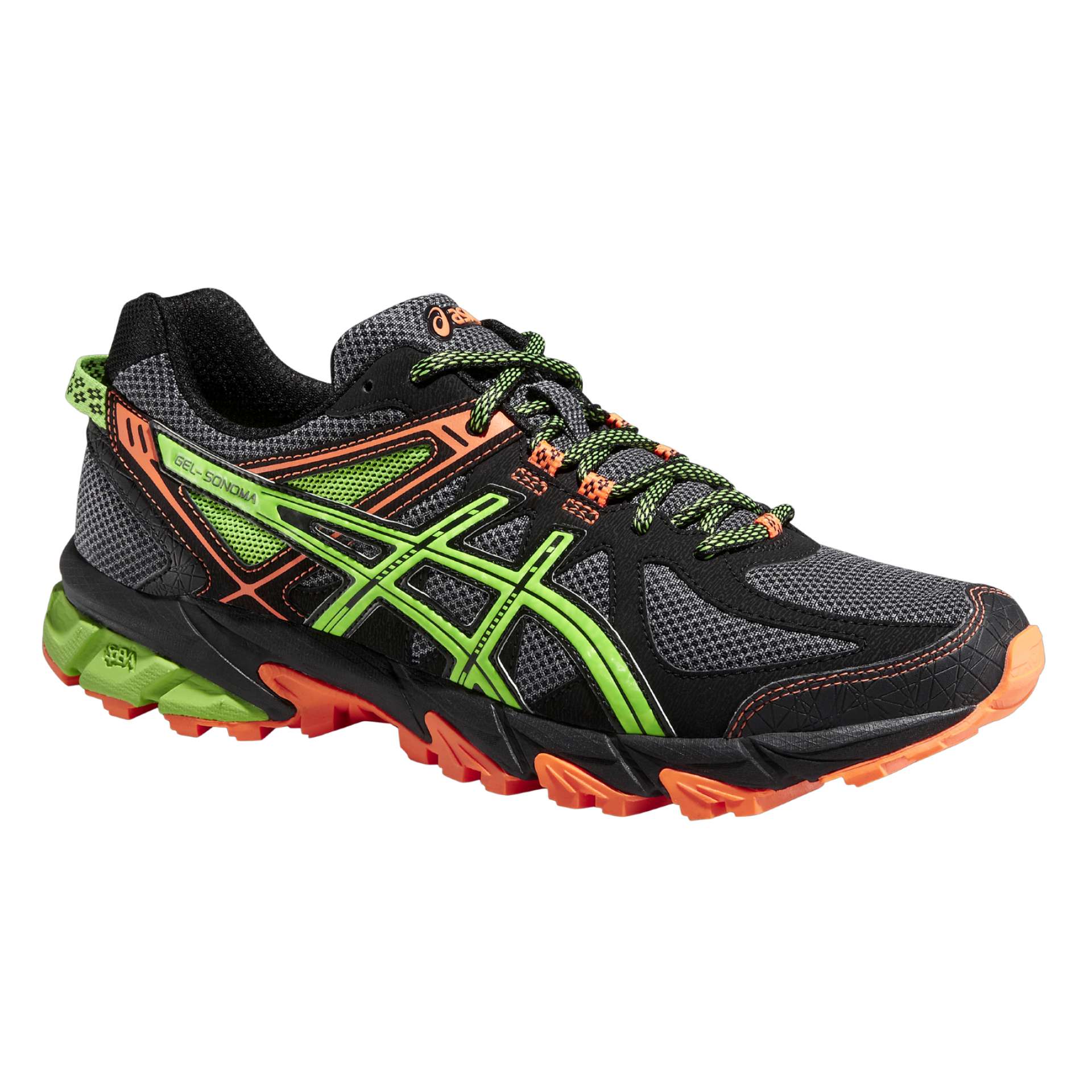 Asics gel-sonoma 4 g-tx trailschoenen zwart heren top