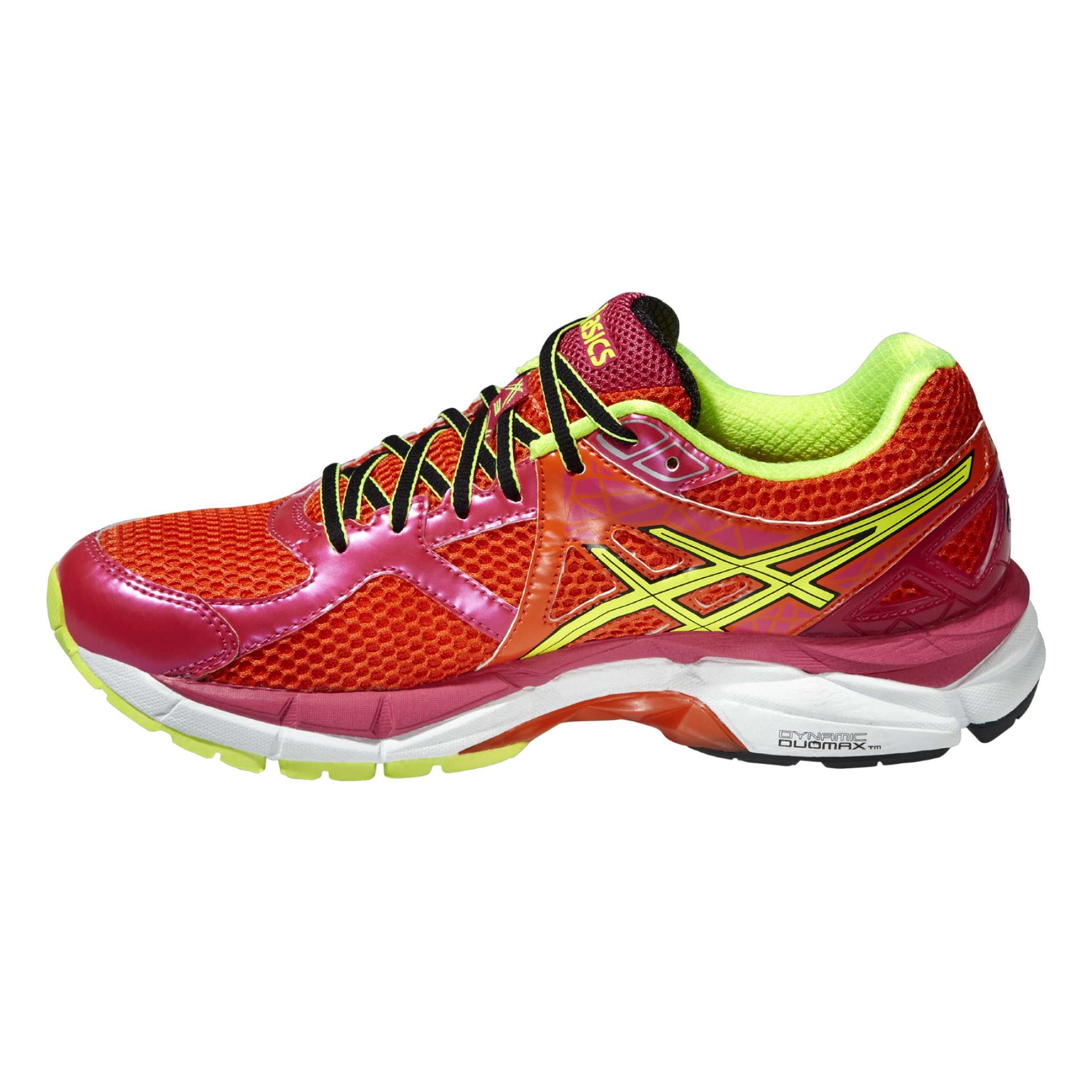 ASICS GT 2000 3 Hardloopschoenen Rood Geel Roze Dames koop je bij Futurumshop