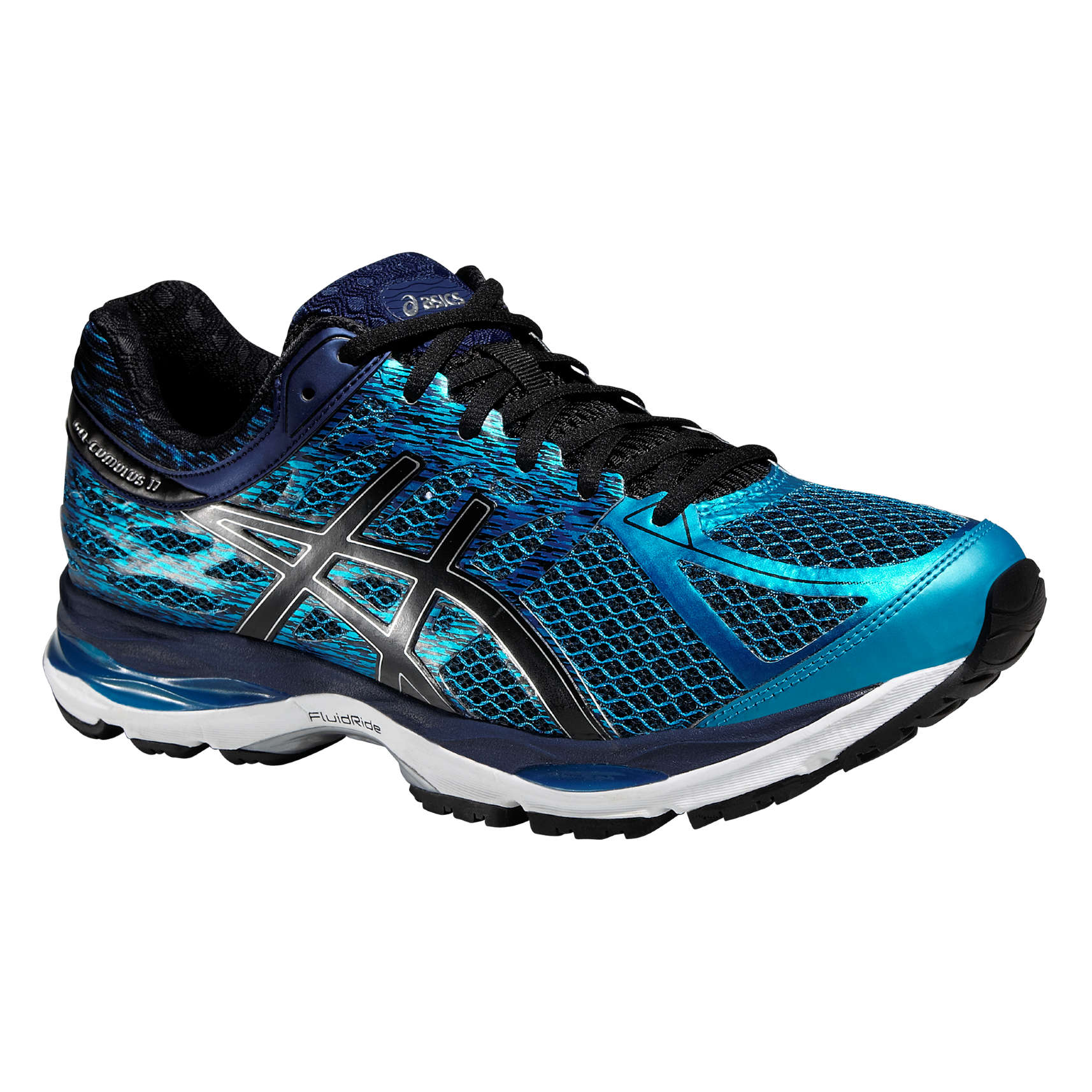 ASICS Gel Cumulus 17 Hardloopschoenen Blauw/Zwart Heren