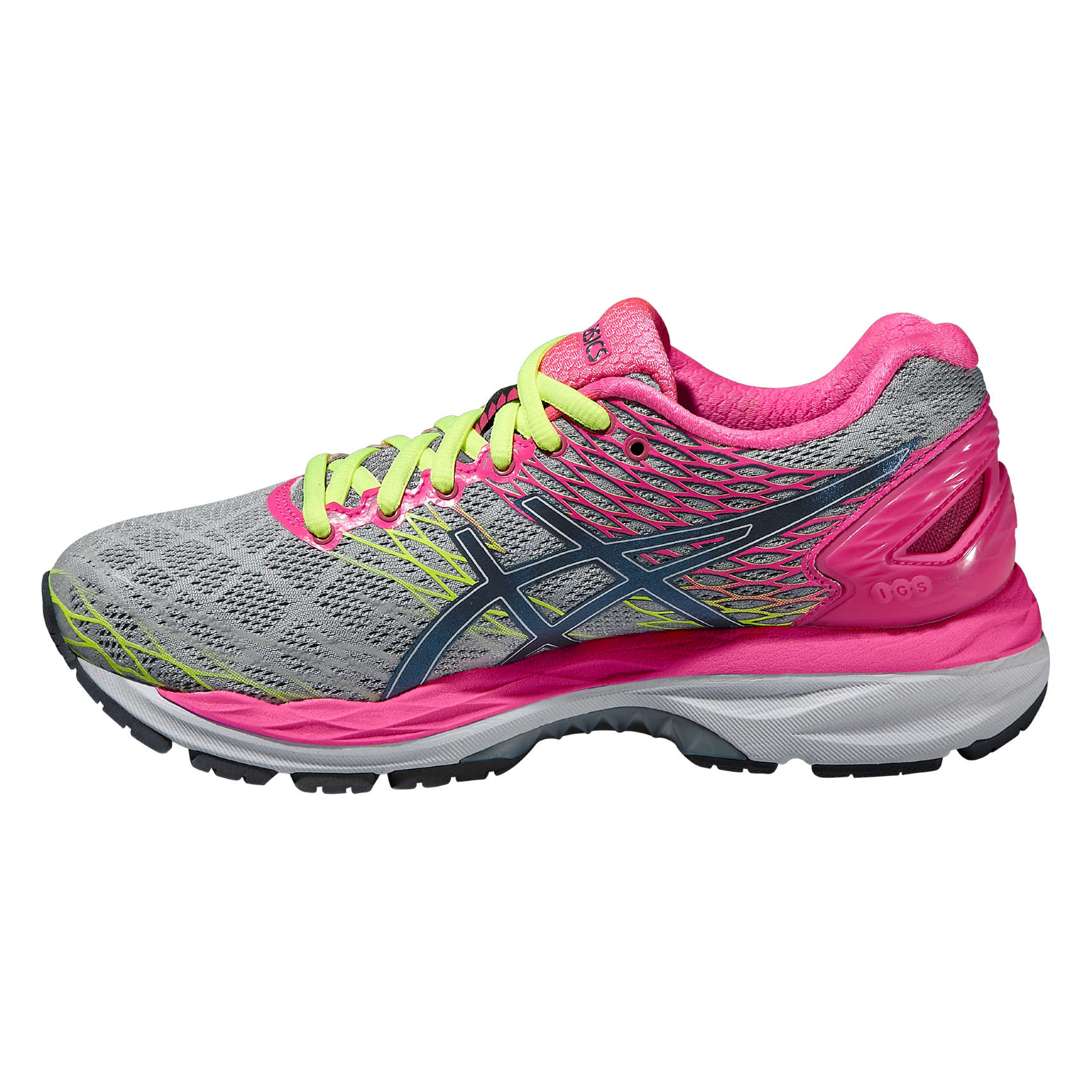 Reflectie Incarijk elegant ASICS Gel Nimbus 18 Hardloopschoenen Roze/Grijs Dames koop je bij  Futurumshop.nl