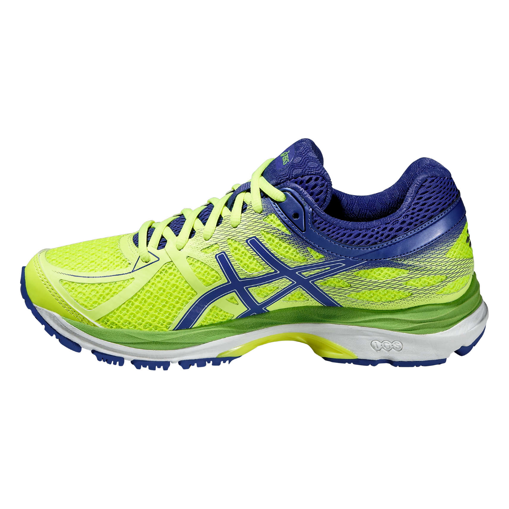 Politieagent wapen banaan ASICS Gel Cumulus 17 (2A) Hardloopschoenen Geel/Paars Dames koop je bij  Futurumshop.nl