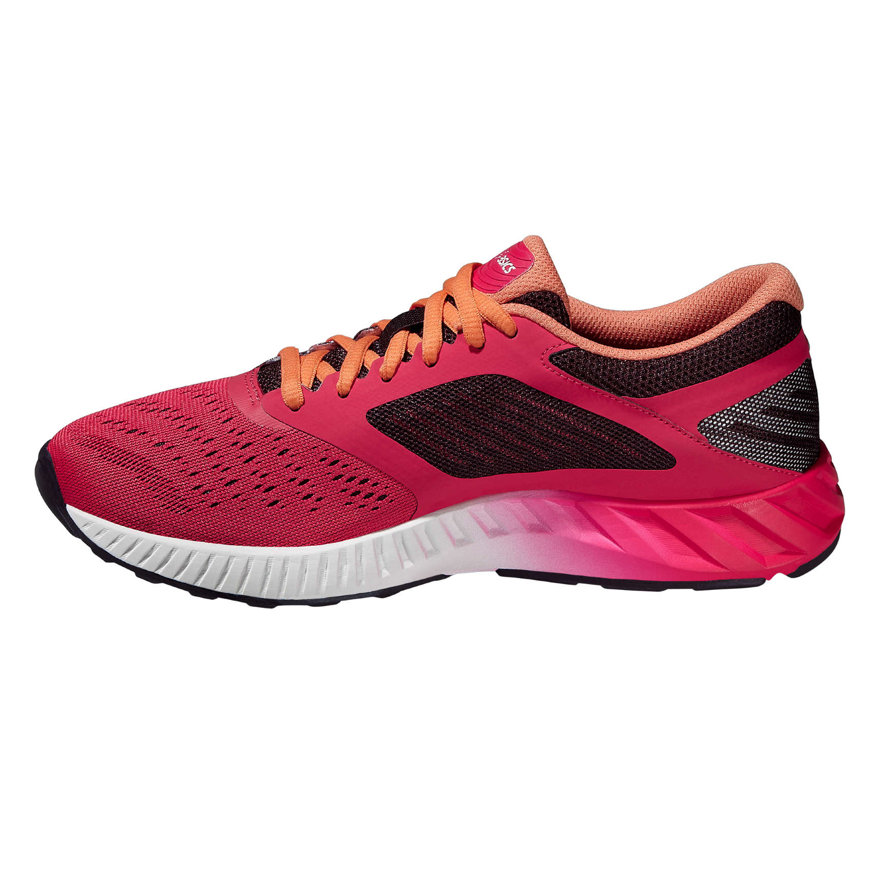 ASICS fuzeX Lyte Hardloopschoenen Roze/Oranje/Zwart Dames