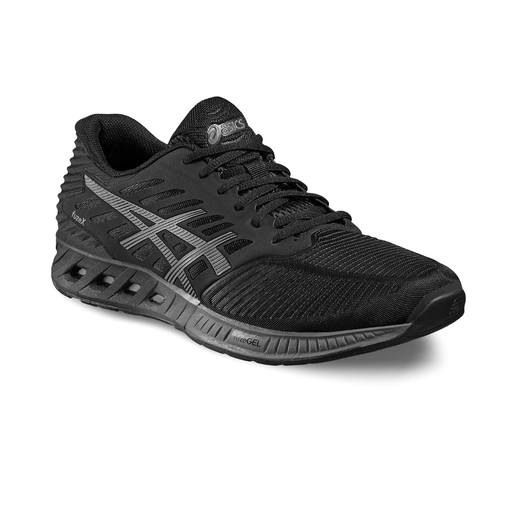 ASICS fuzeX Hardloopschoenen Zwart Heren