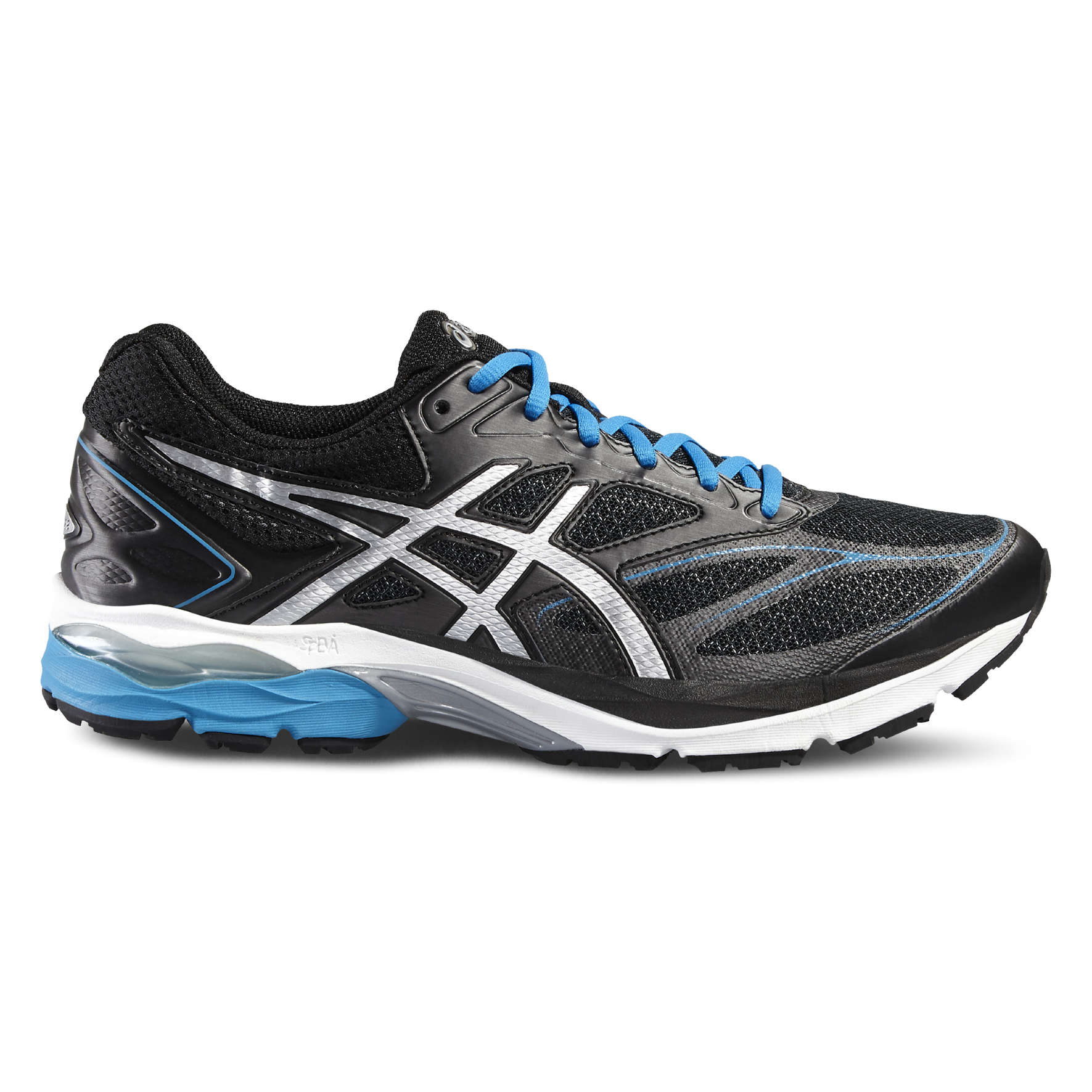 ASICS Gel Pulse 8 Hardloopschoenen Zwart/Wit/Blauw Heren