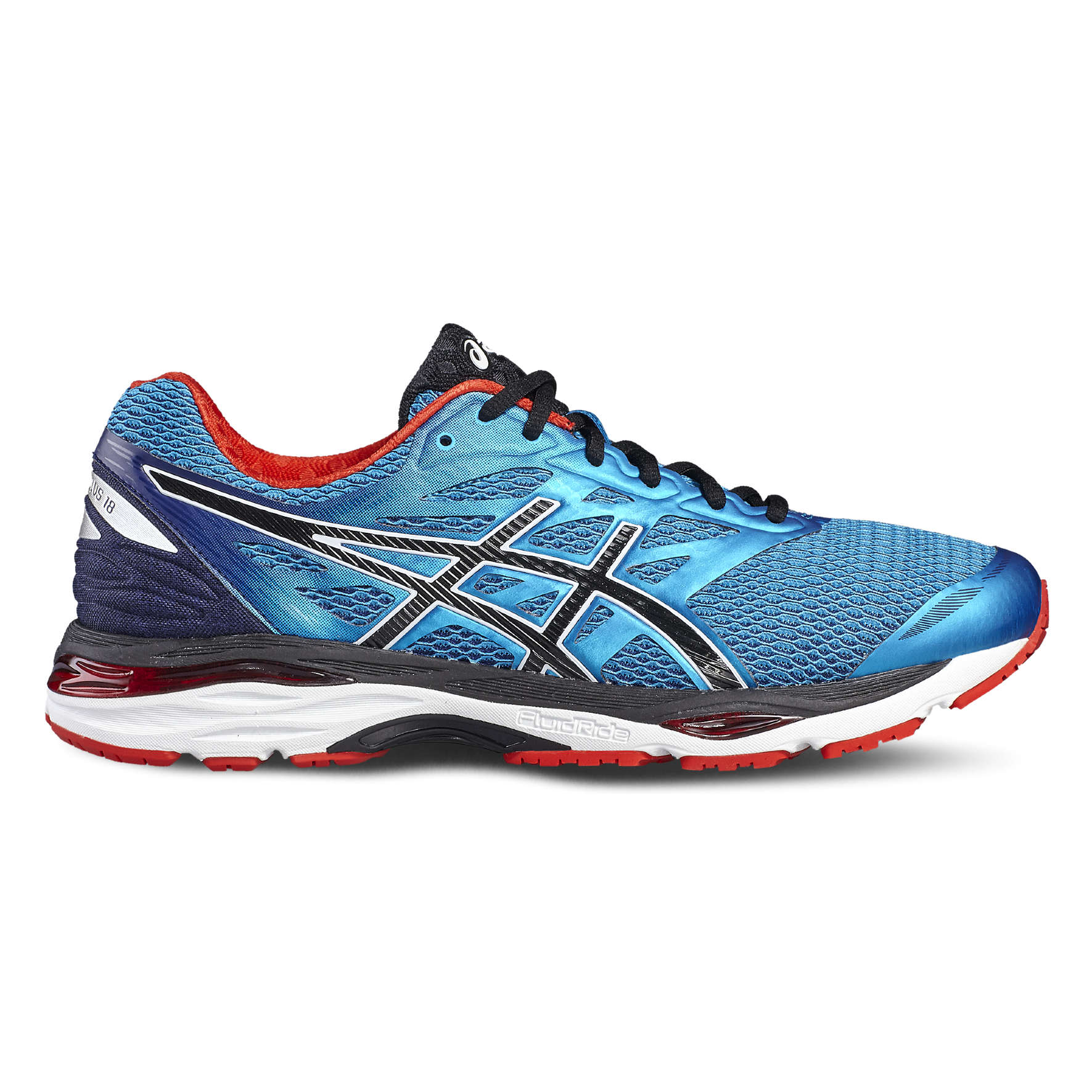 ASICS Gel-Cumulus 18 Hardloopschoenen Blauw/Zwart Heren