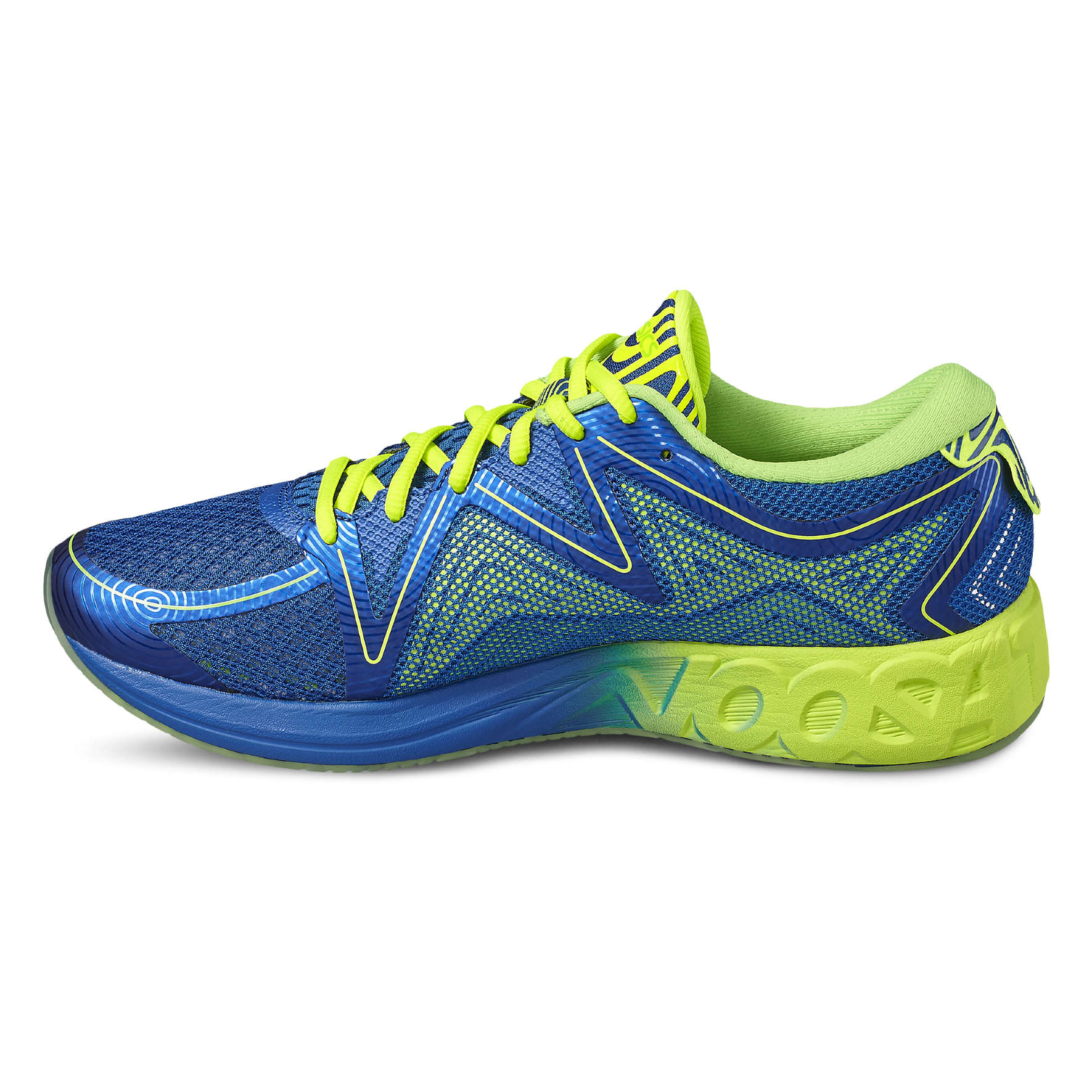 ASICS Gel-Noosa FF Hardloopschoenen Blauw/Geel/Groen Heren