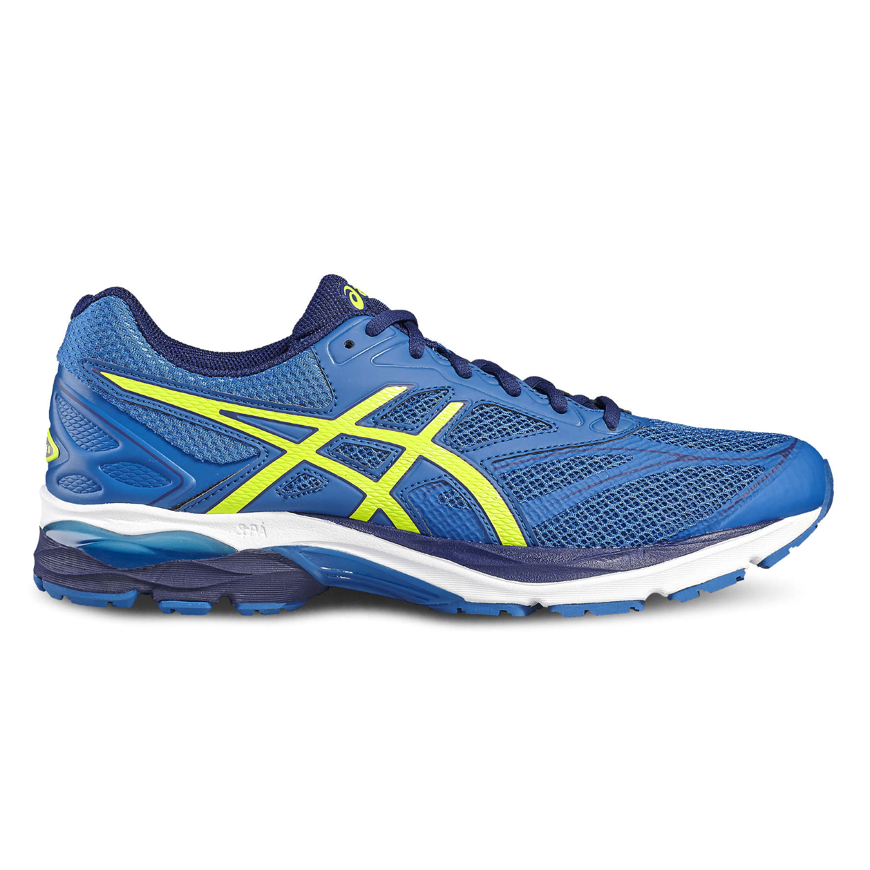 ASICS Gel Pulse 8 Hardloopschoenen Blauw/Geel Heren